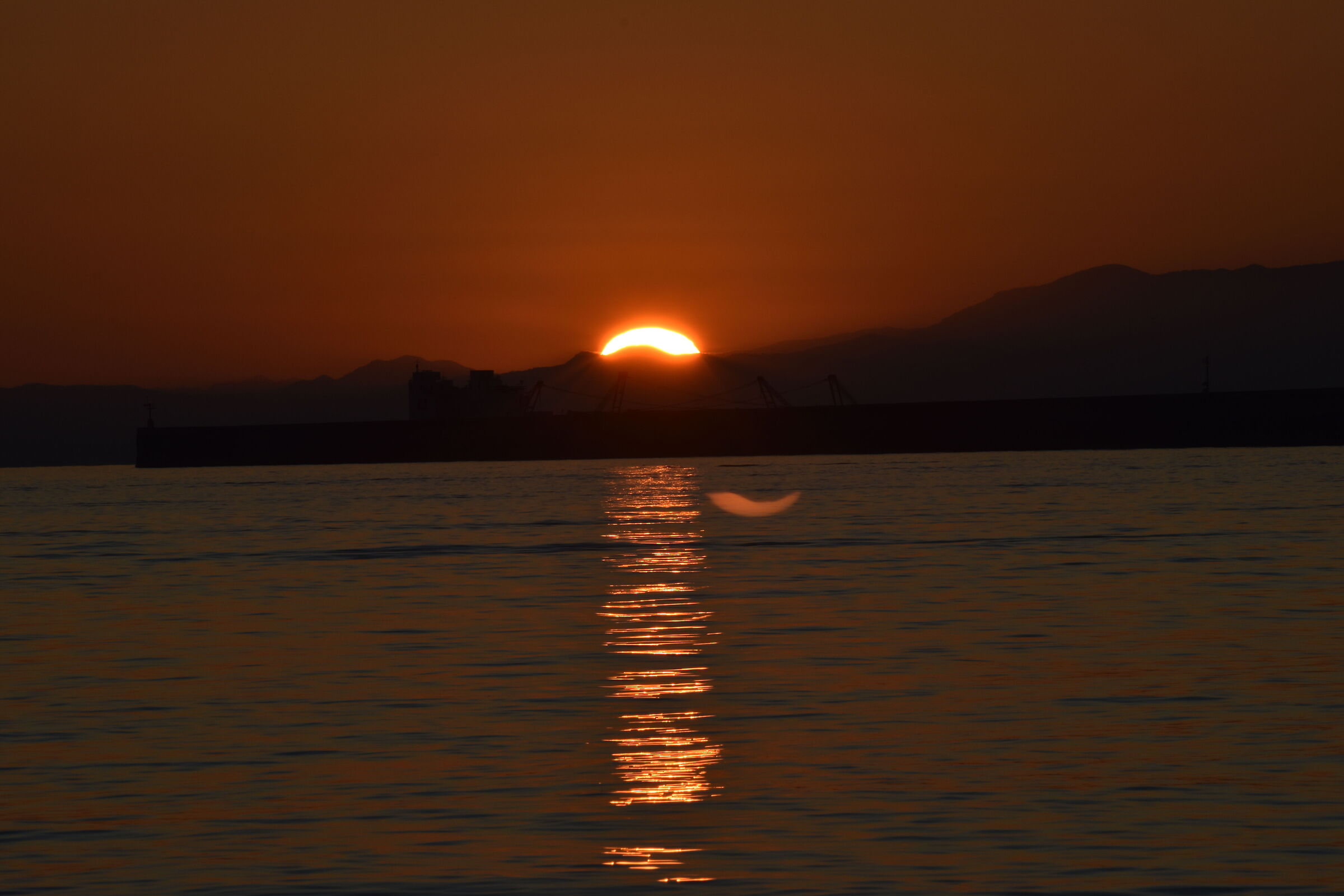 Tramonto a Genova Pegli