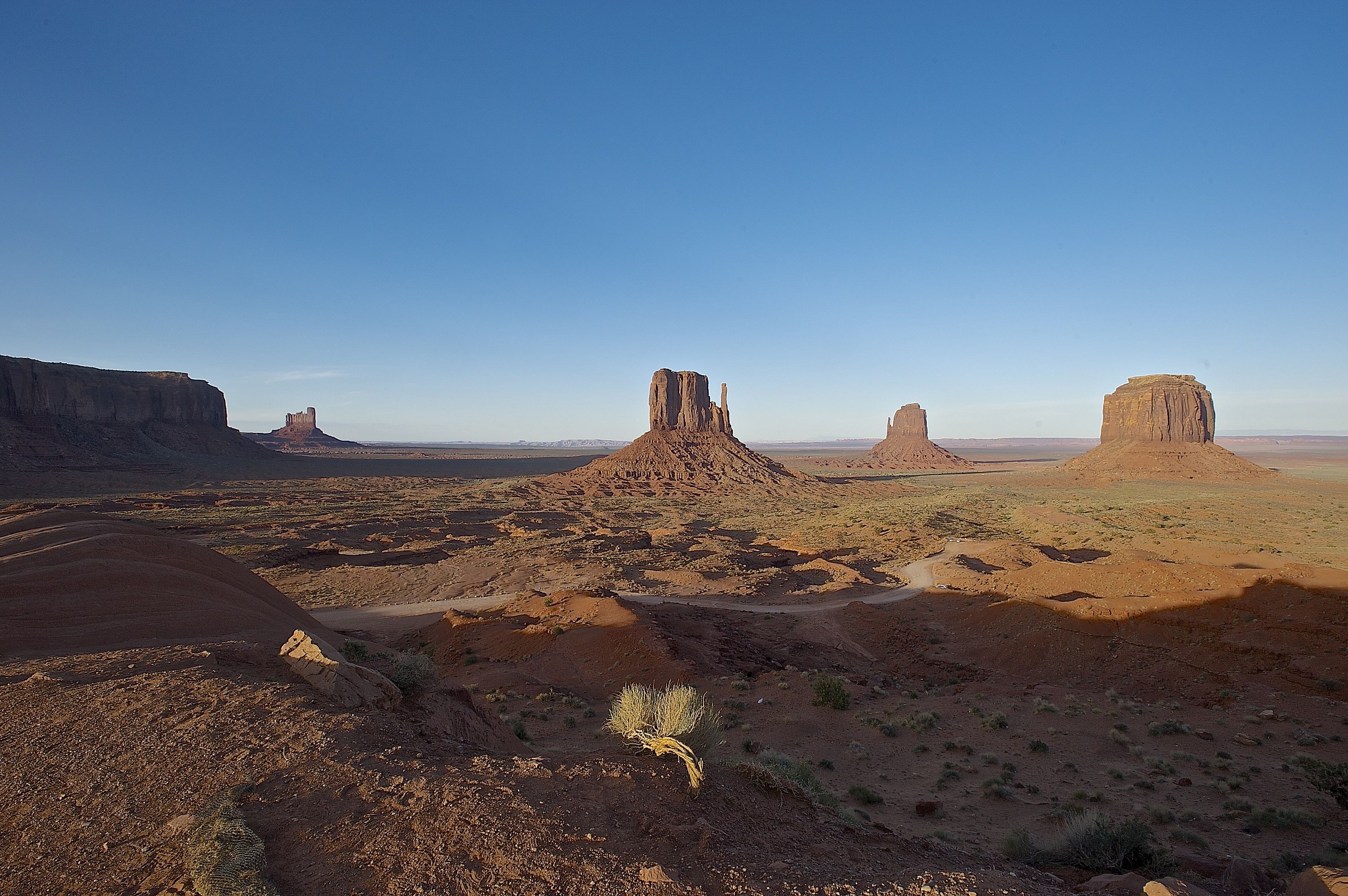 Monument Valley late afternoon