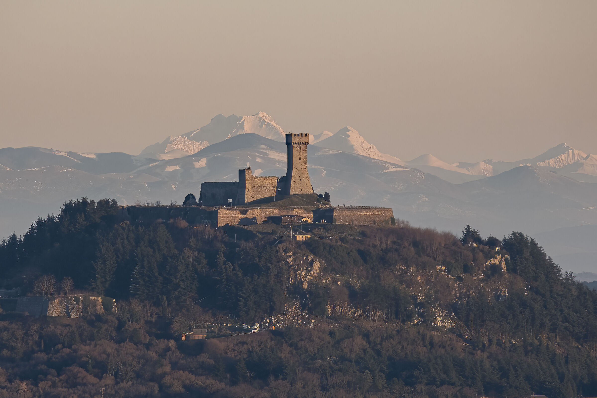 Radicofani and Corno Grande