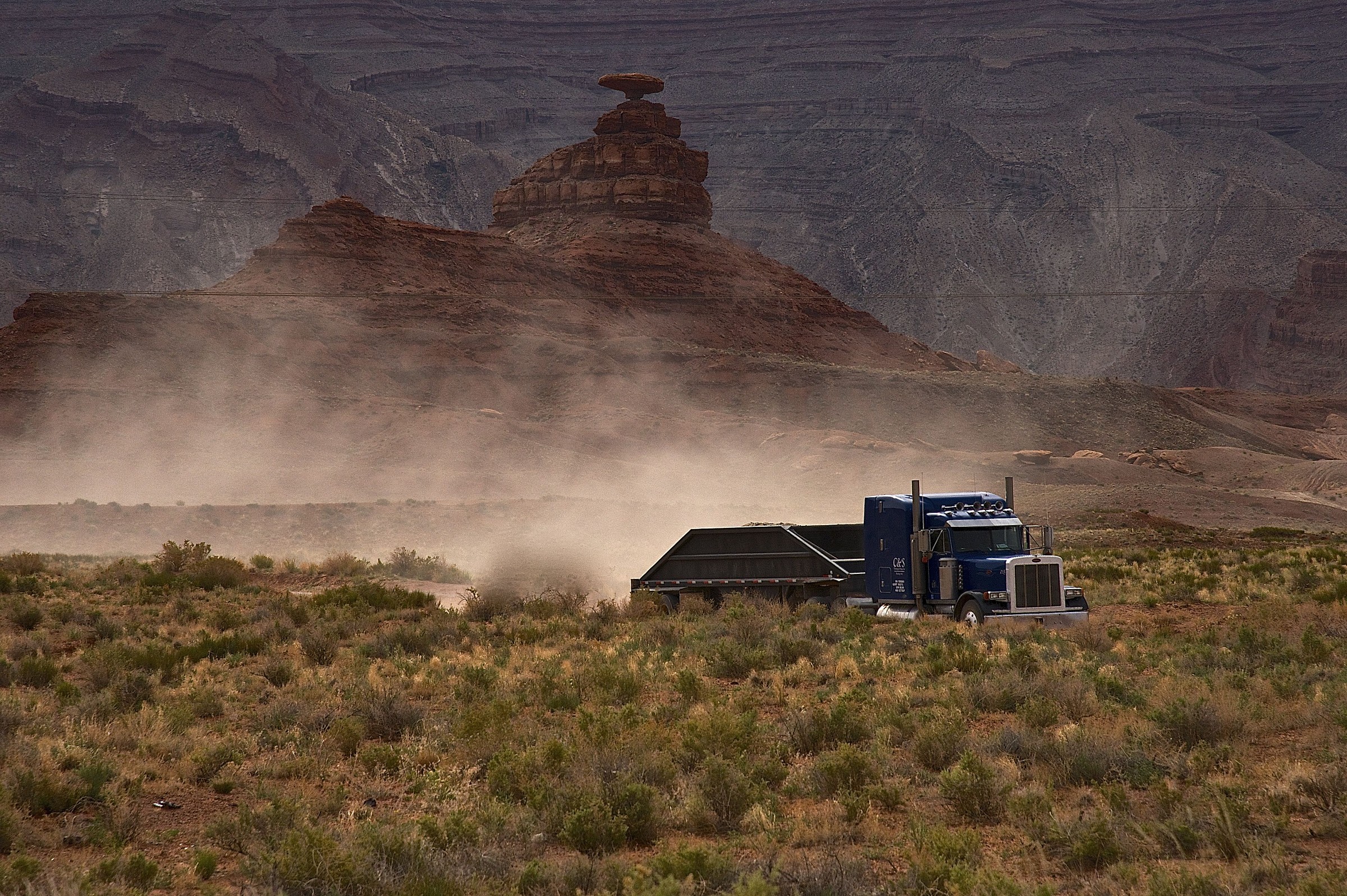 Truck on The Sand
