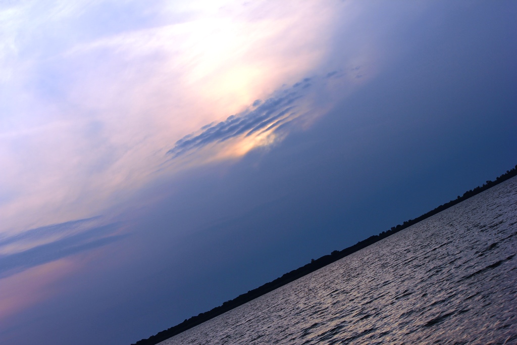 Tramonto sul Lago di Ponente