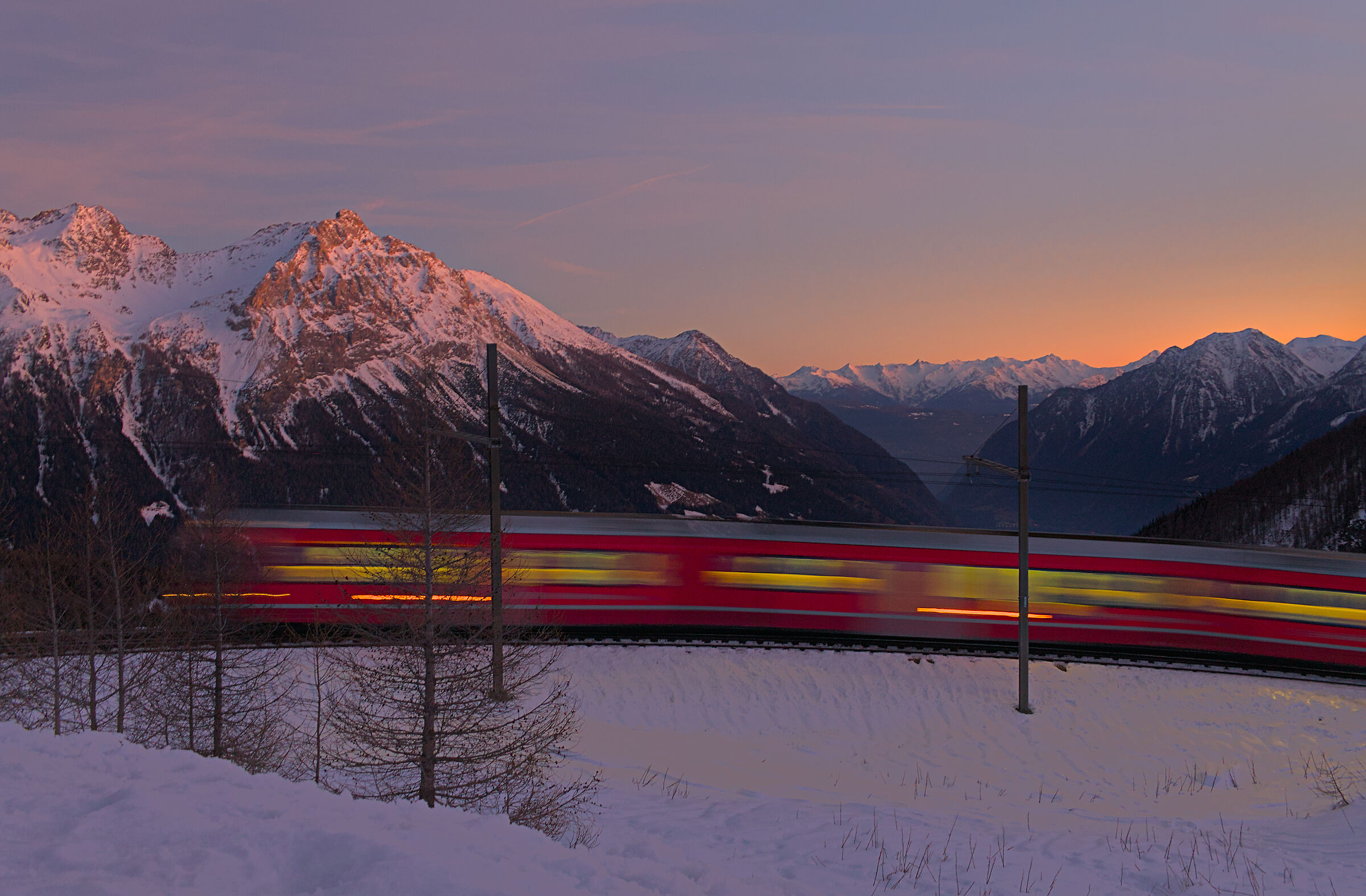 The Frecciarossa of the Alps