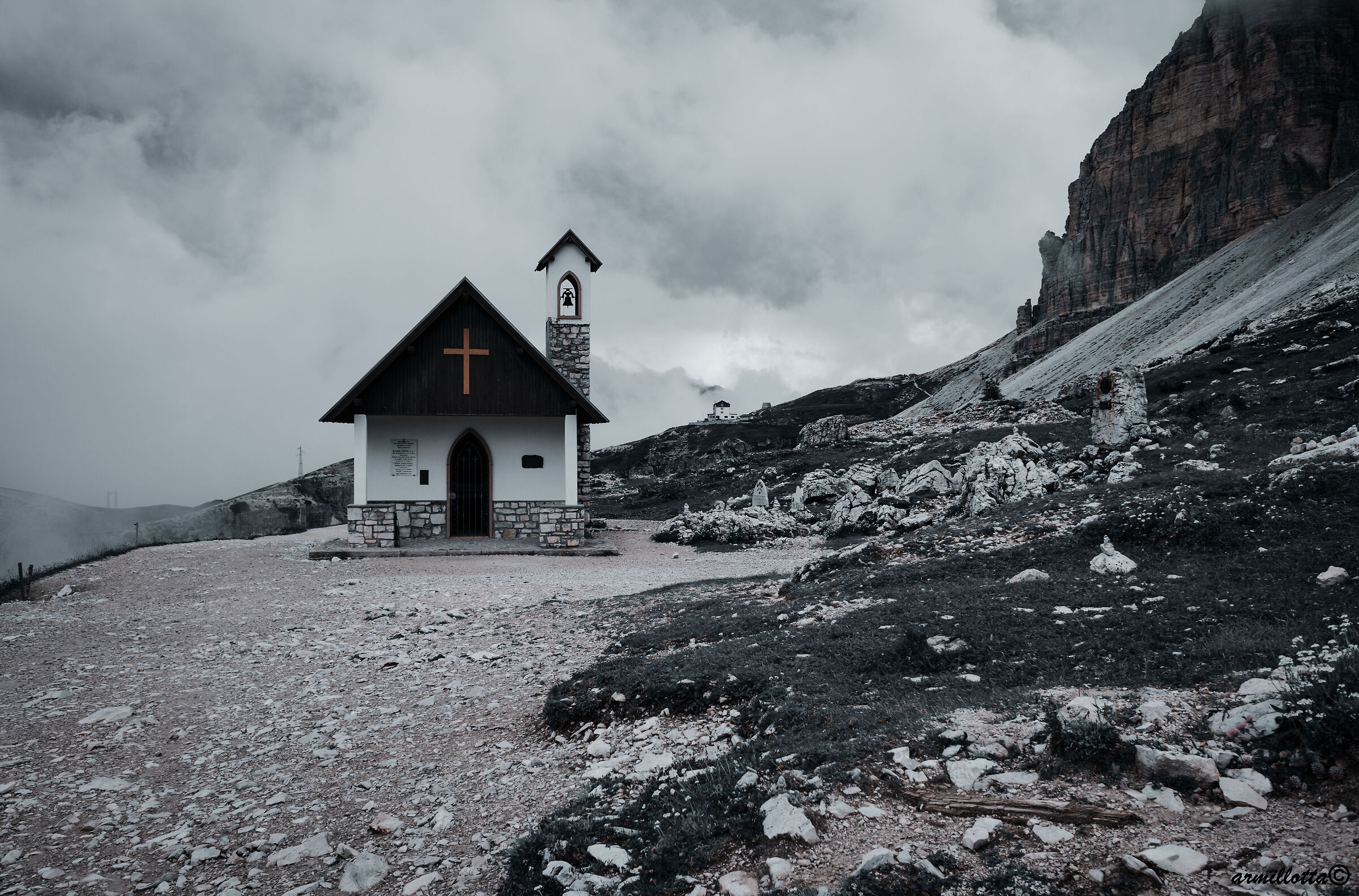 cappella degli alpini - tre cime di lavaredo