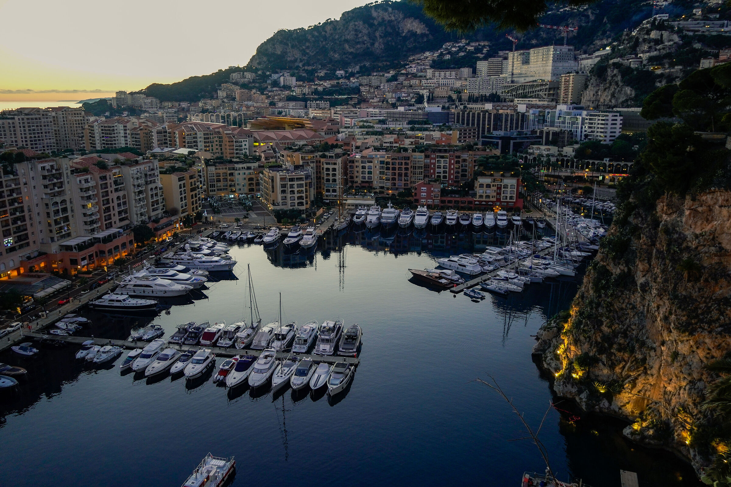 Sunset in Monte Carlo