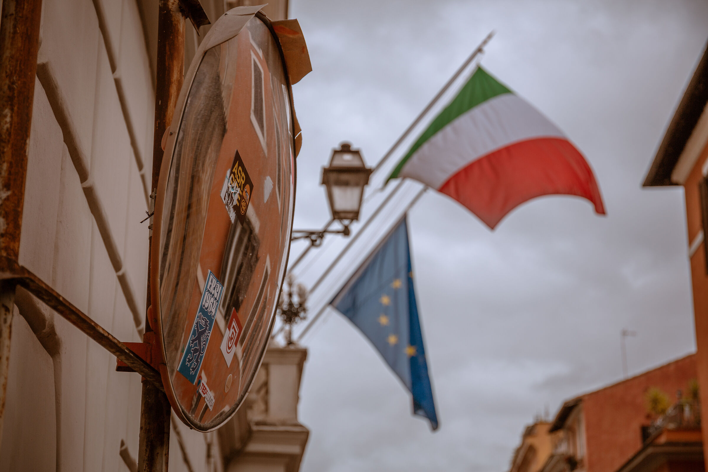 The answer is blown by the wind