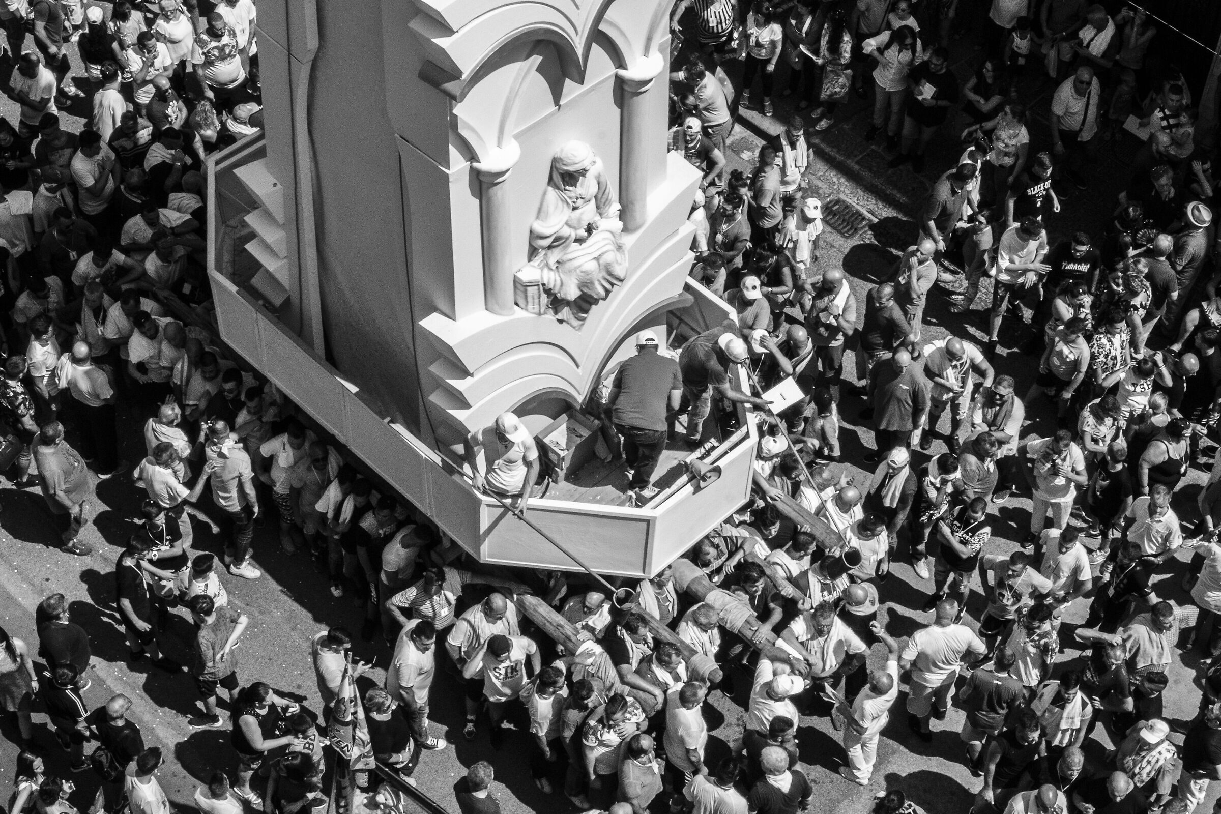 Naples feast of the Madonna della Neve