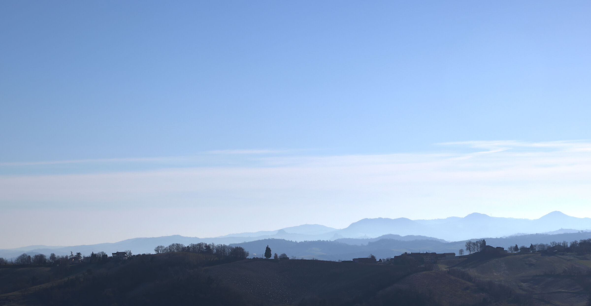 Winter morning on the hills 2