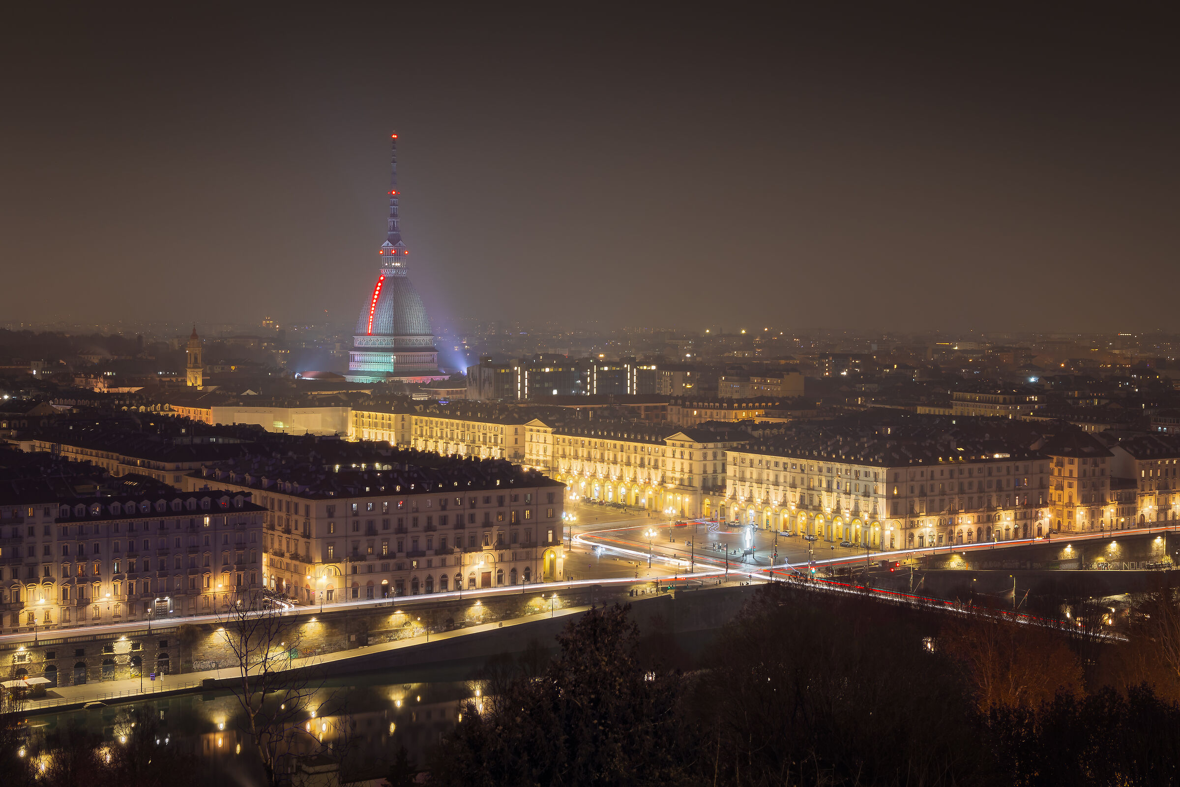 La visuale da Monte dei Cappuccini