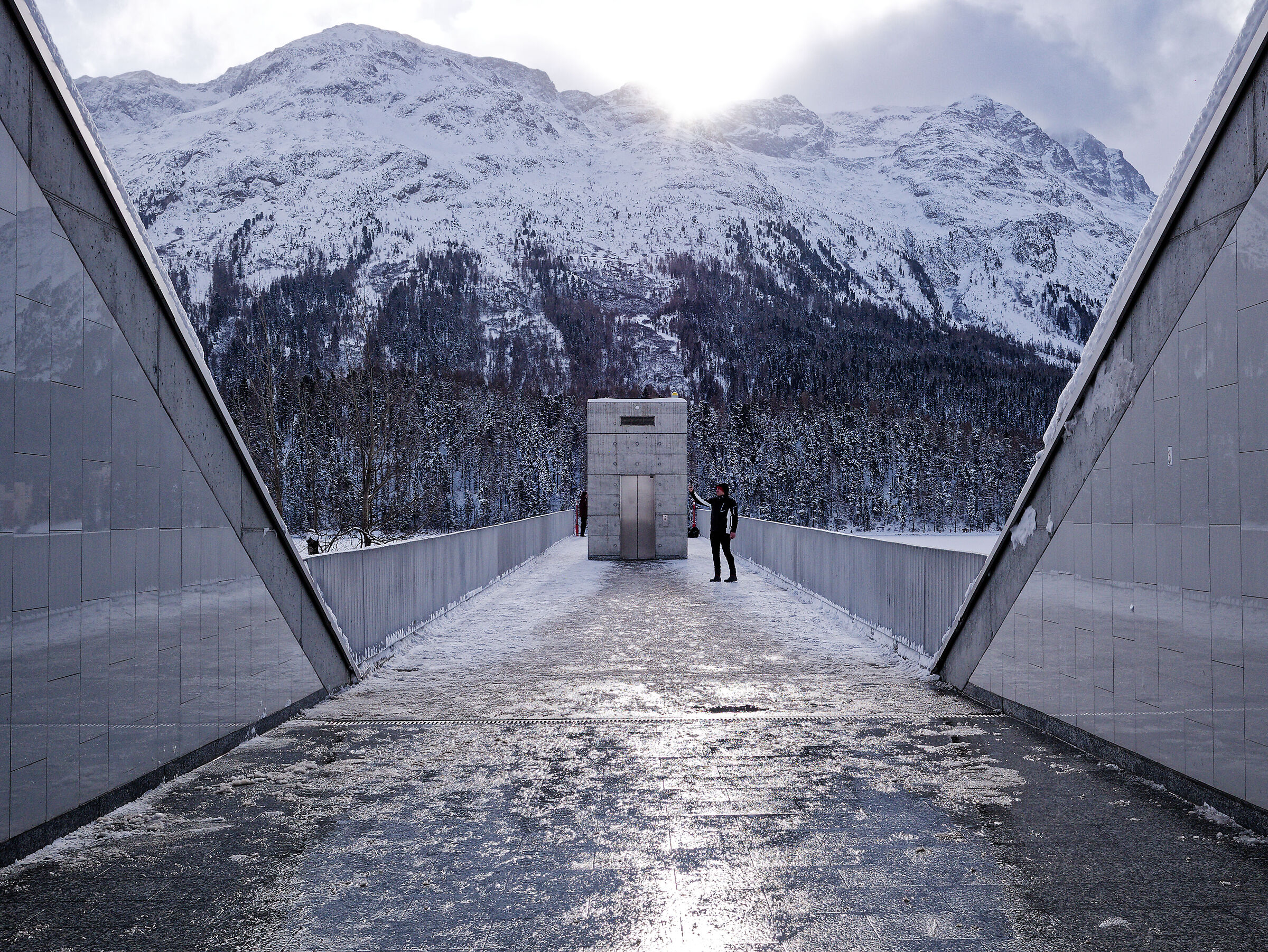 to the snow