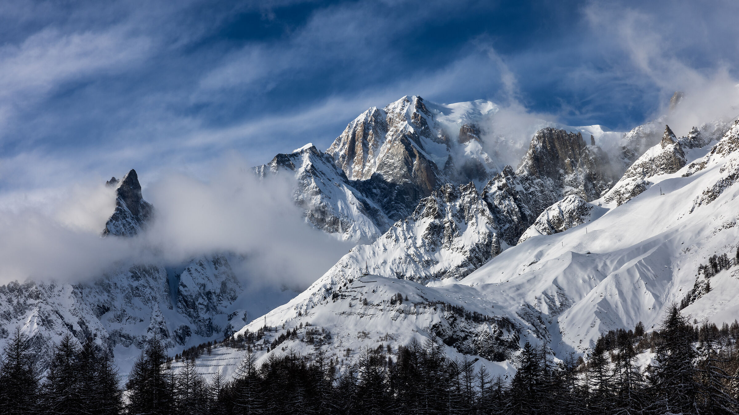 Il Monte Bianco - Valle D'Aosta