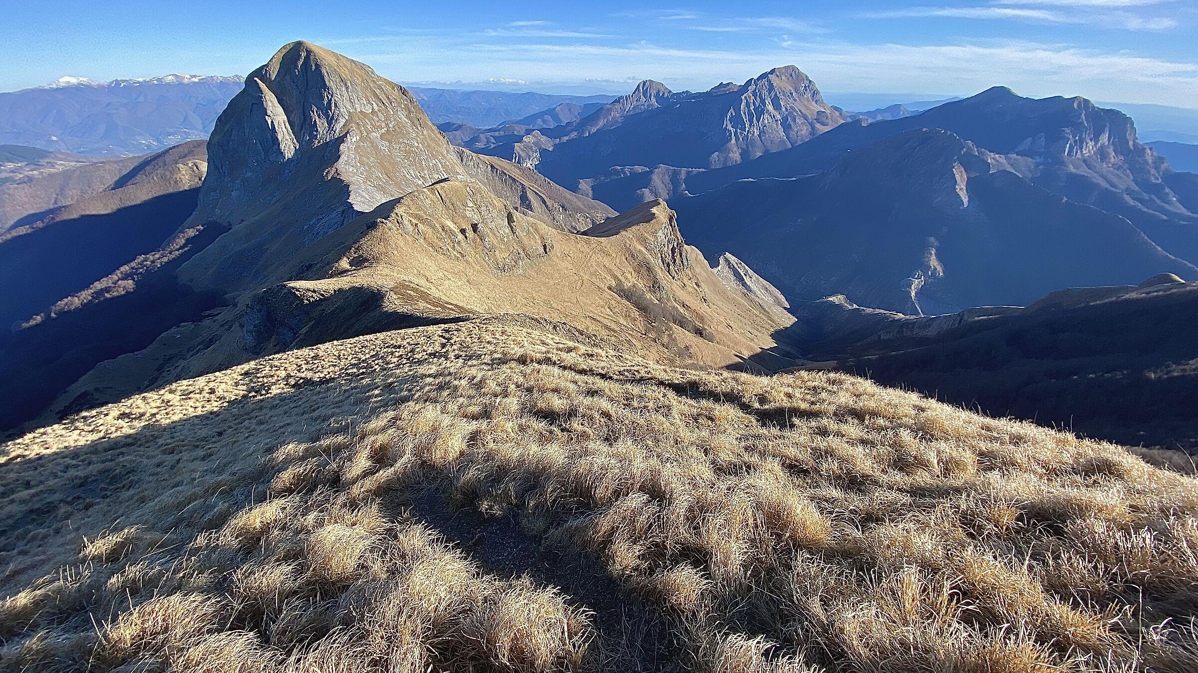 Vista dal Monte Fiocca verso sud - Gannaio 25