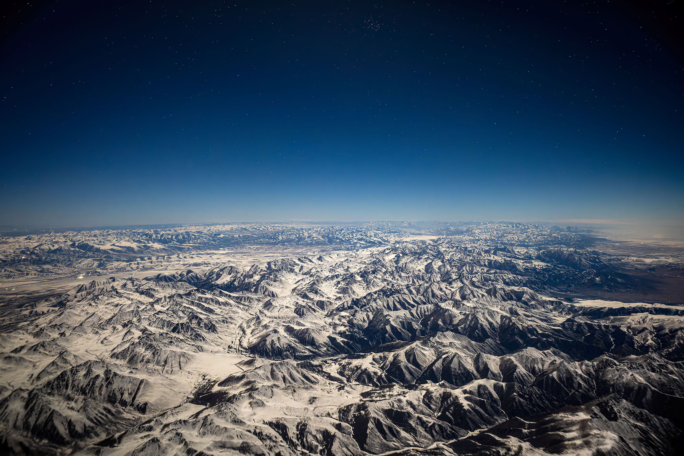 Night on the borders of Tibet