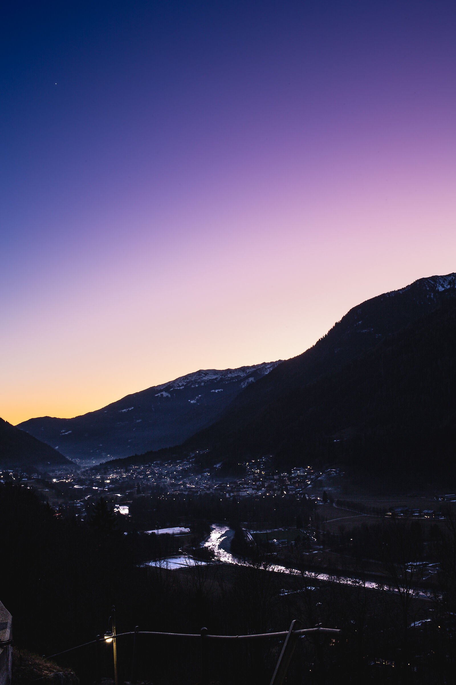 Ultimo tramonto del 2024