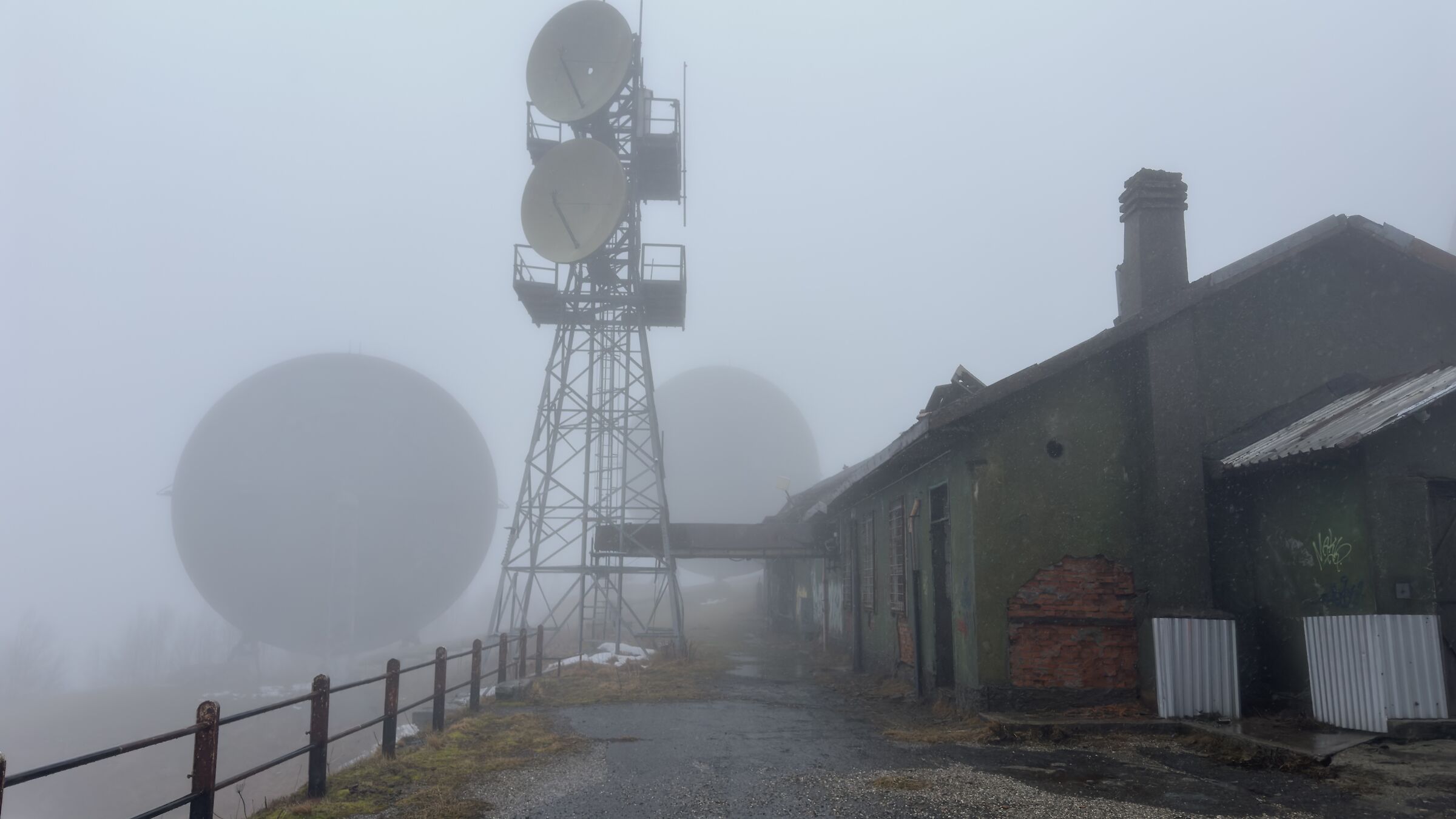 Former Nato base Monte Giogo Parabole