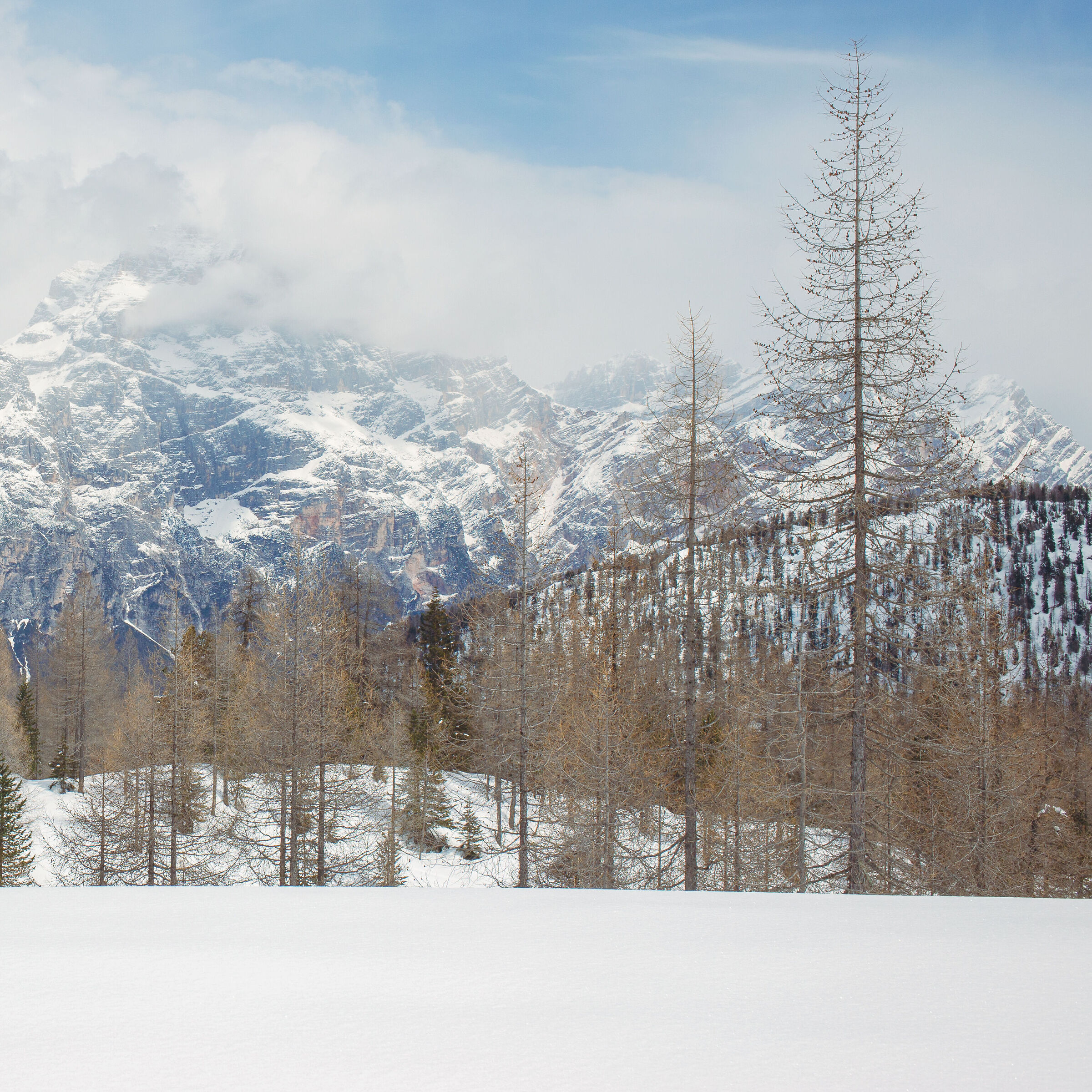 Inverno sulle Dolomiti