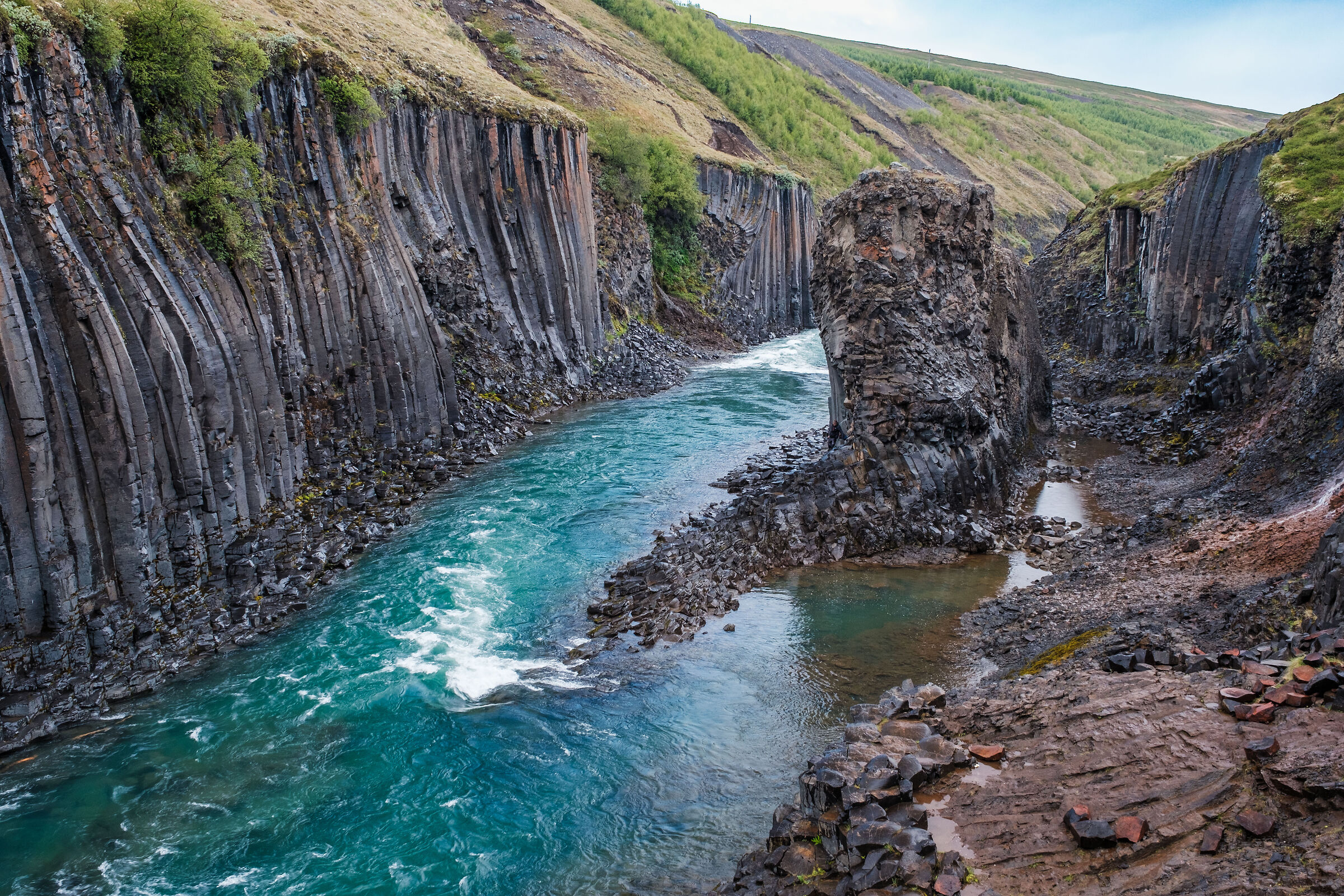 Il lato opposto - Studlagil Canyon