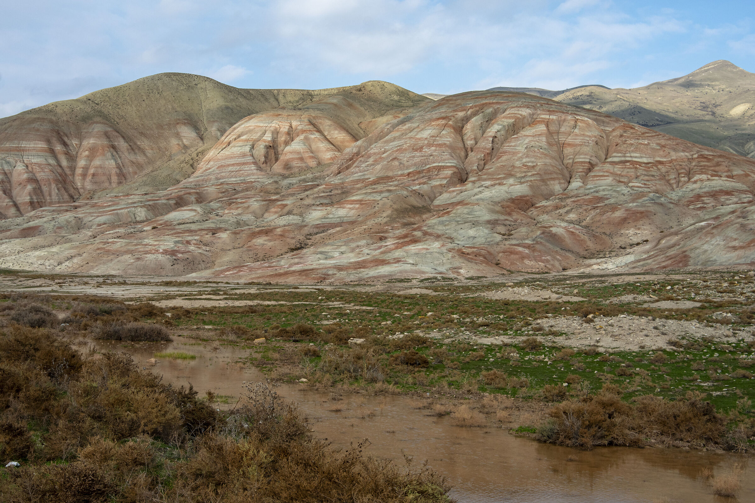 Montagne striate Azerbaigian