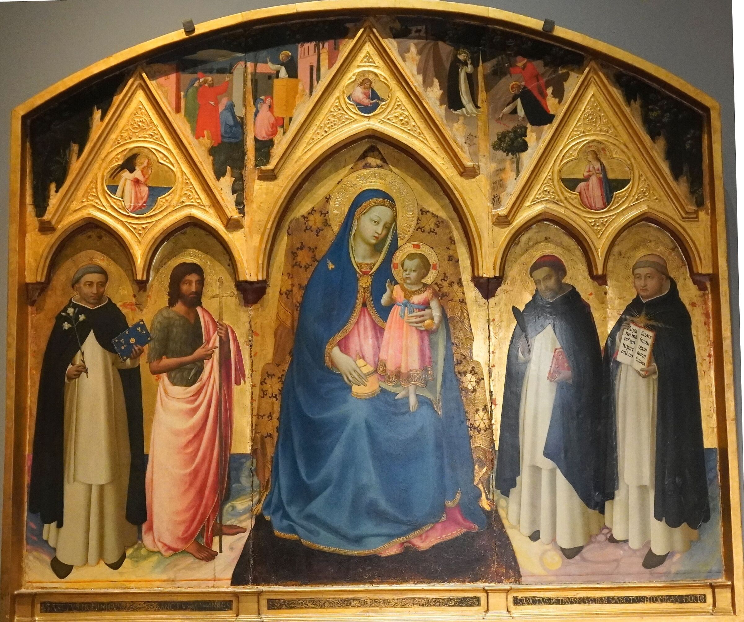 Beato Angellico - Trittico di San Pietro Martire (1429)