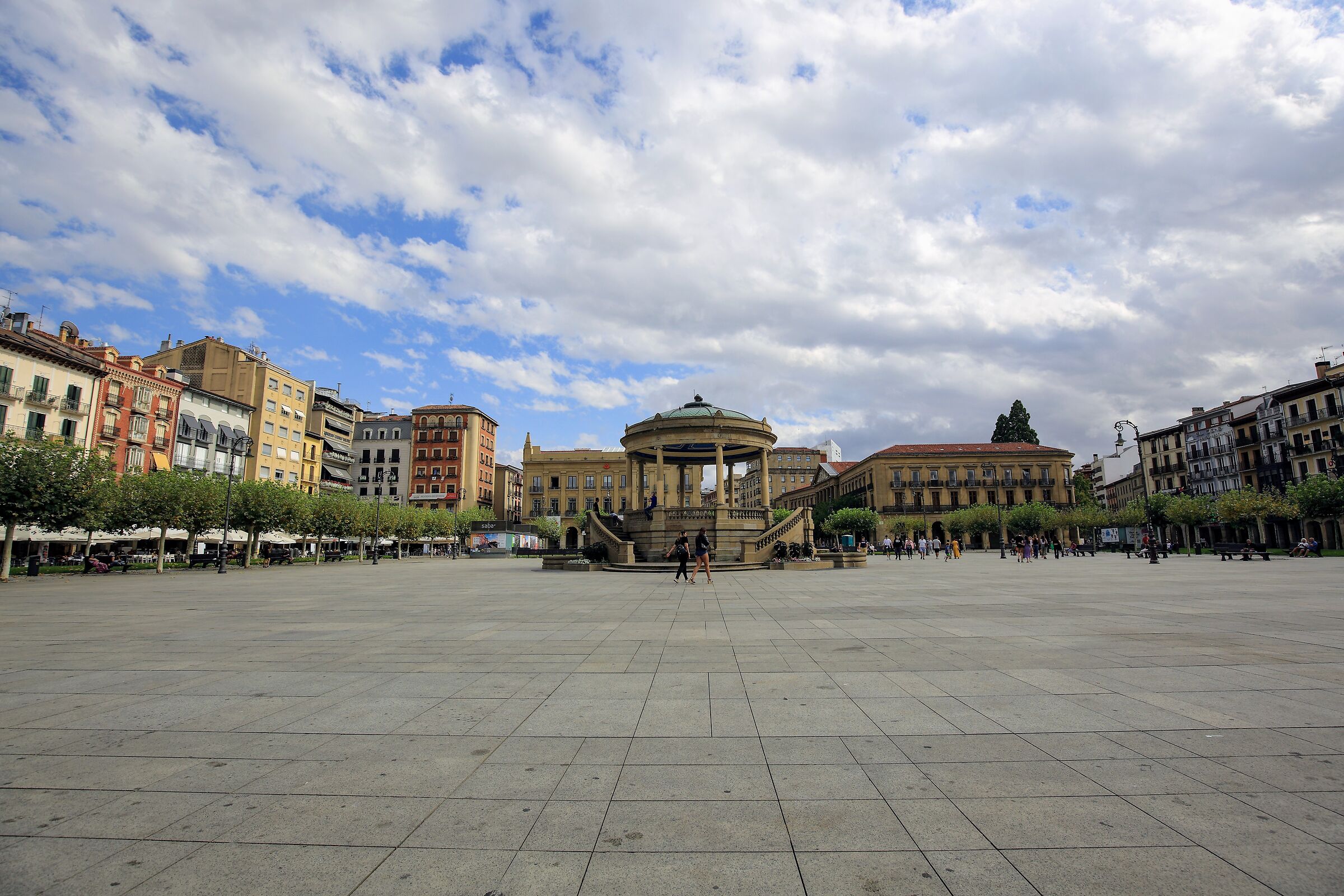 Plaza del Castillo a Pamplona