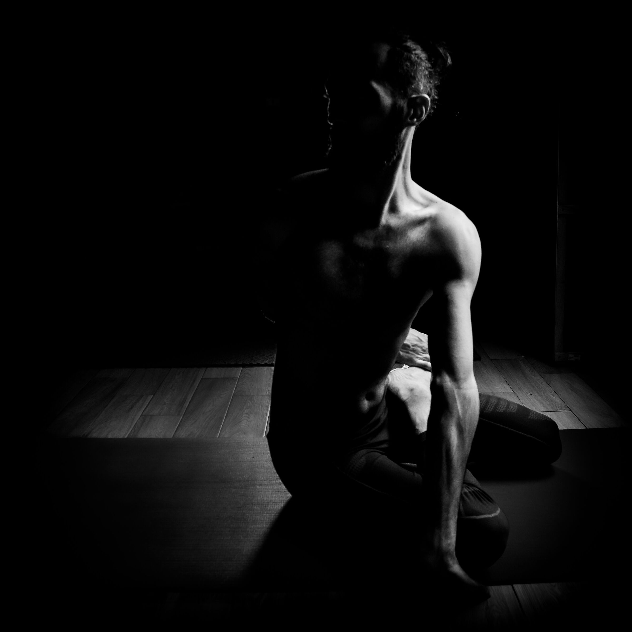 Bharadvajasana - Low Key