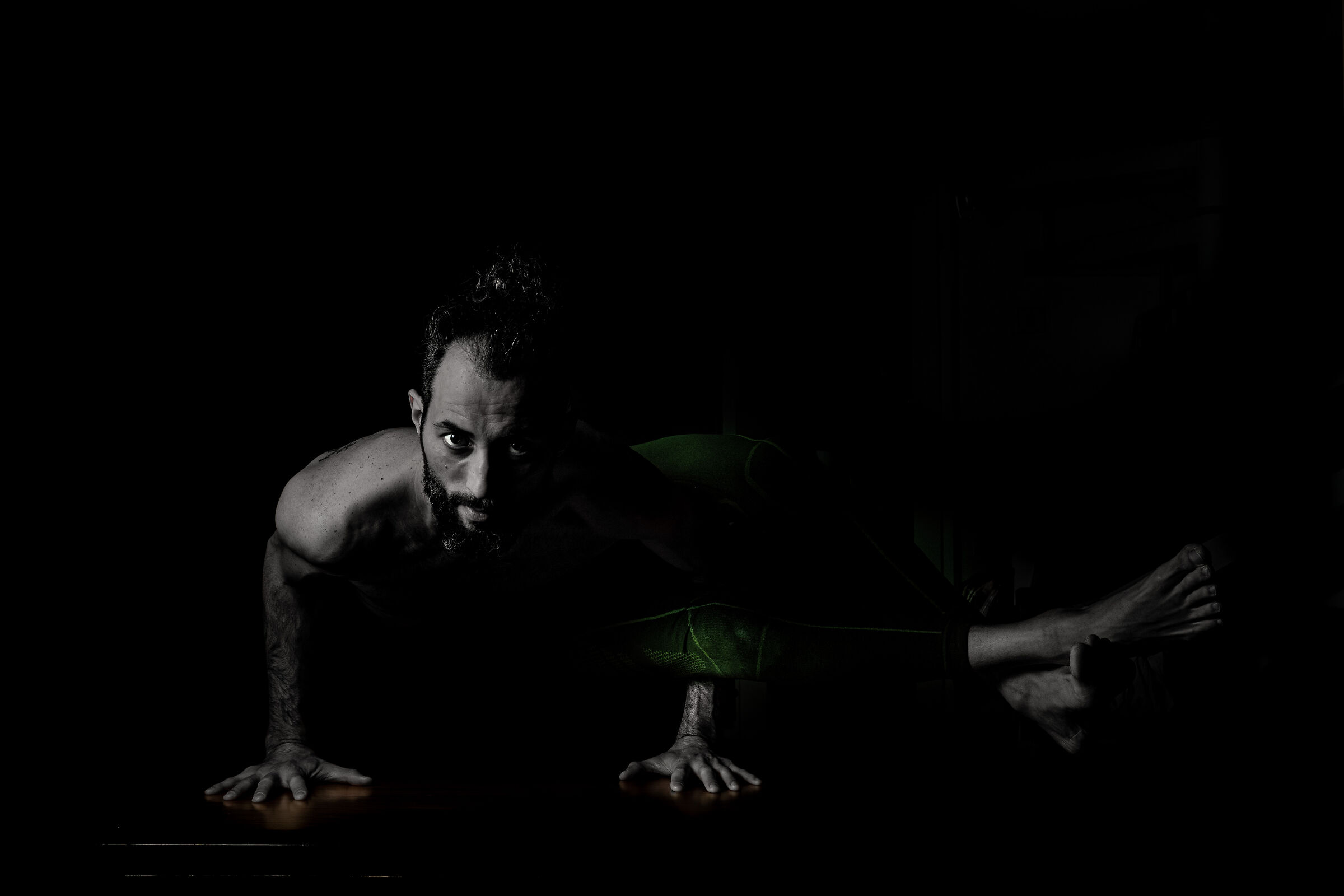 Astavakrasana - low key