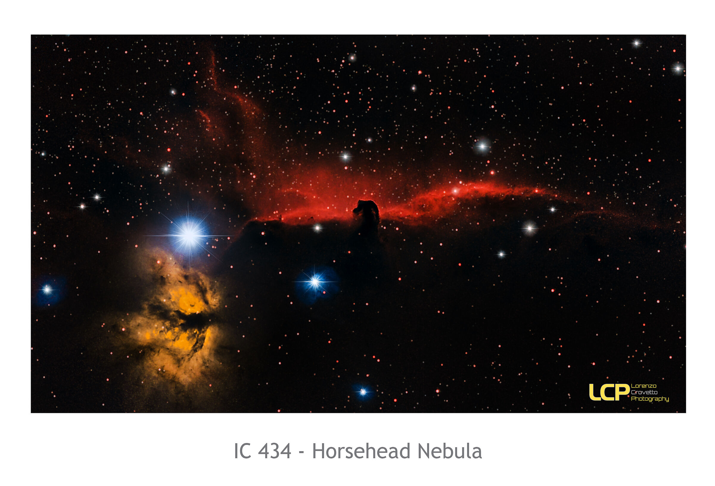 ZWO Seestar S50 on ic434 Horsehead Nebula