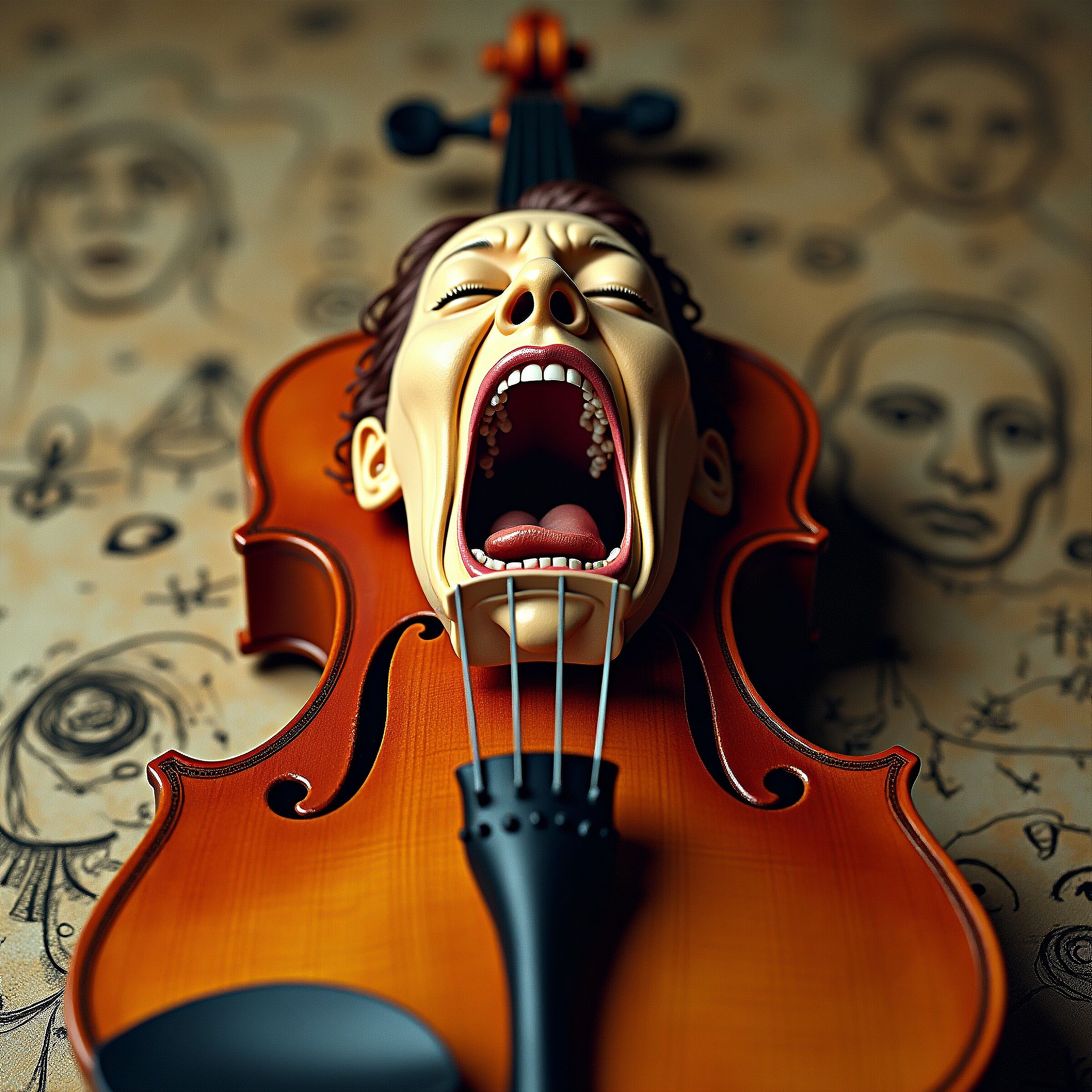 Screaming cello