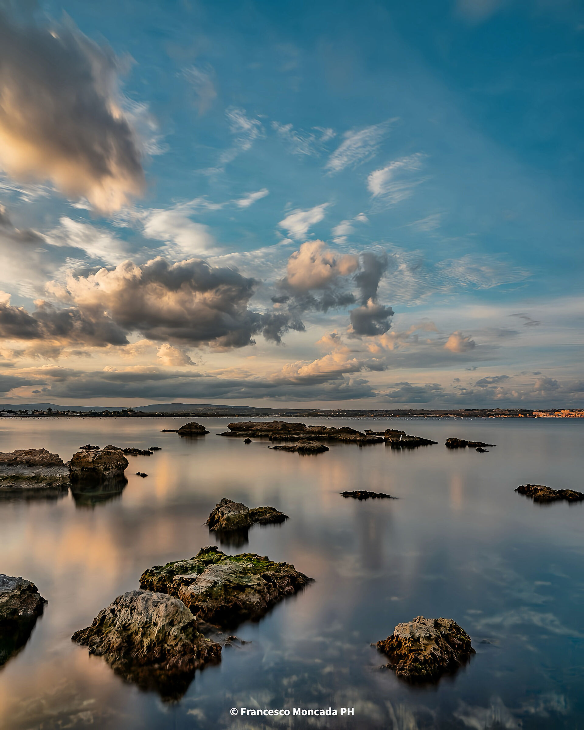 Even a sunset in need of clouds