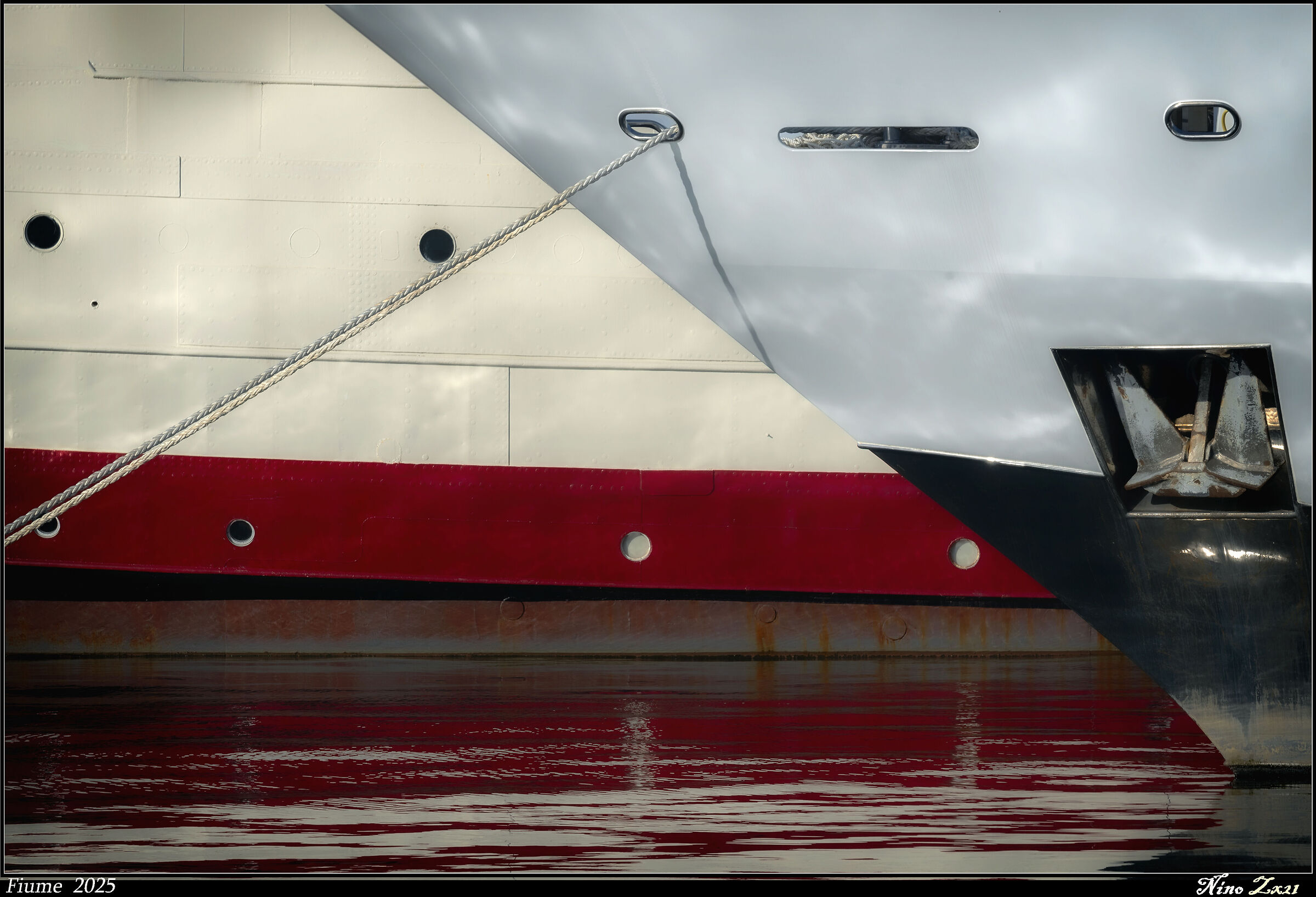 Nel porto di Fiume (cr)