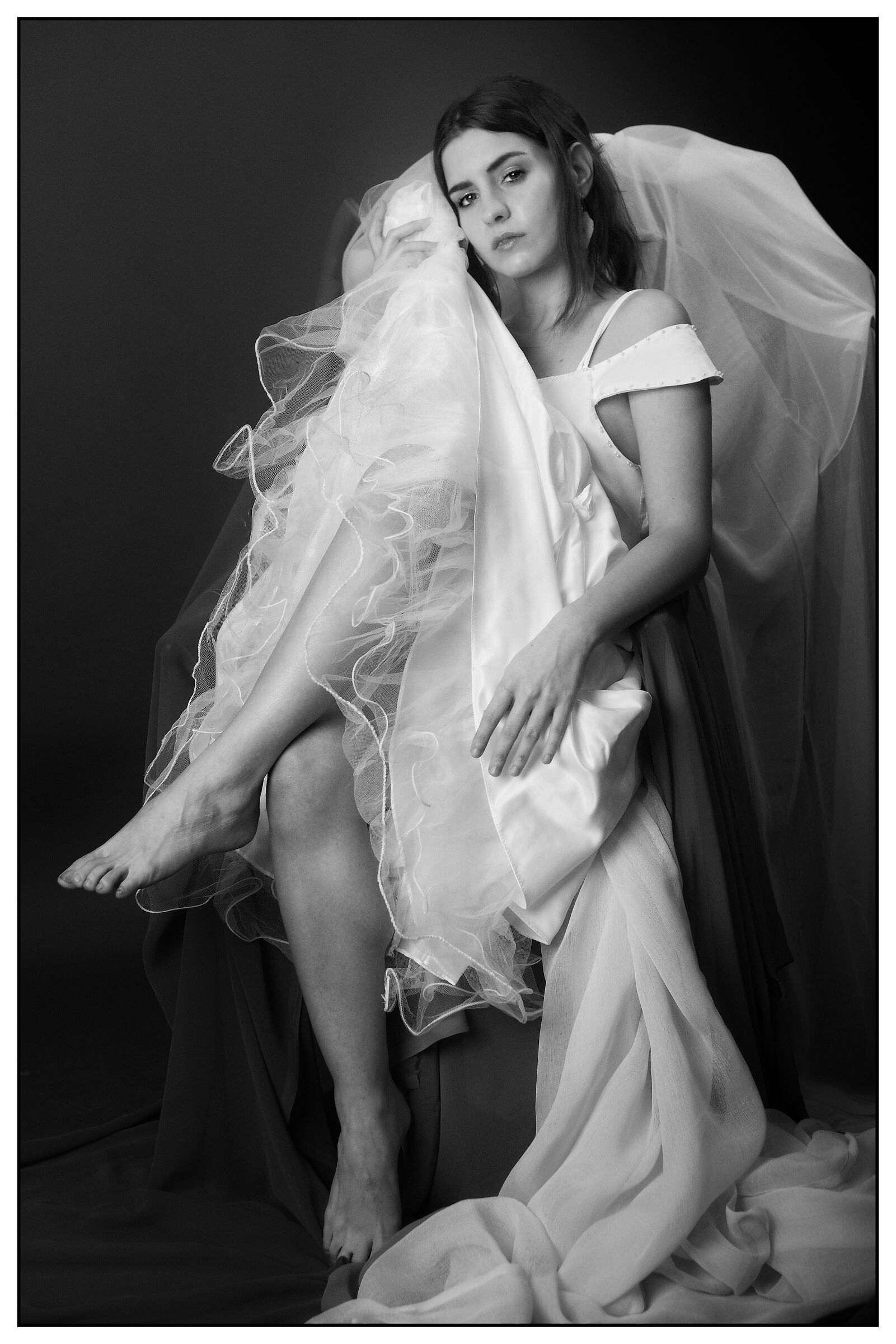 Romantic White Dress