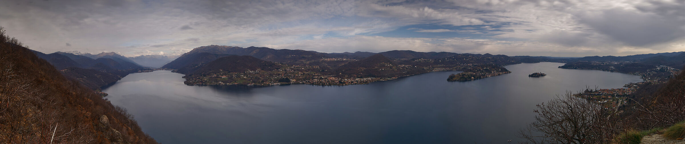 Lake Orta-Egro cross - March 2023