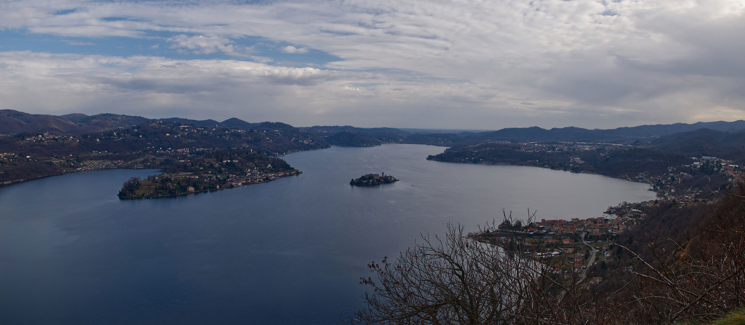 Lake Orta-Egro cross - March 2023