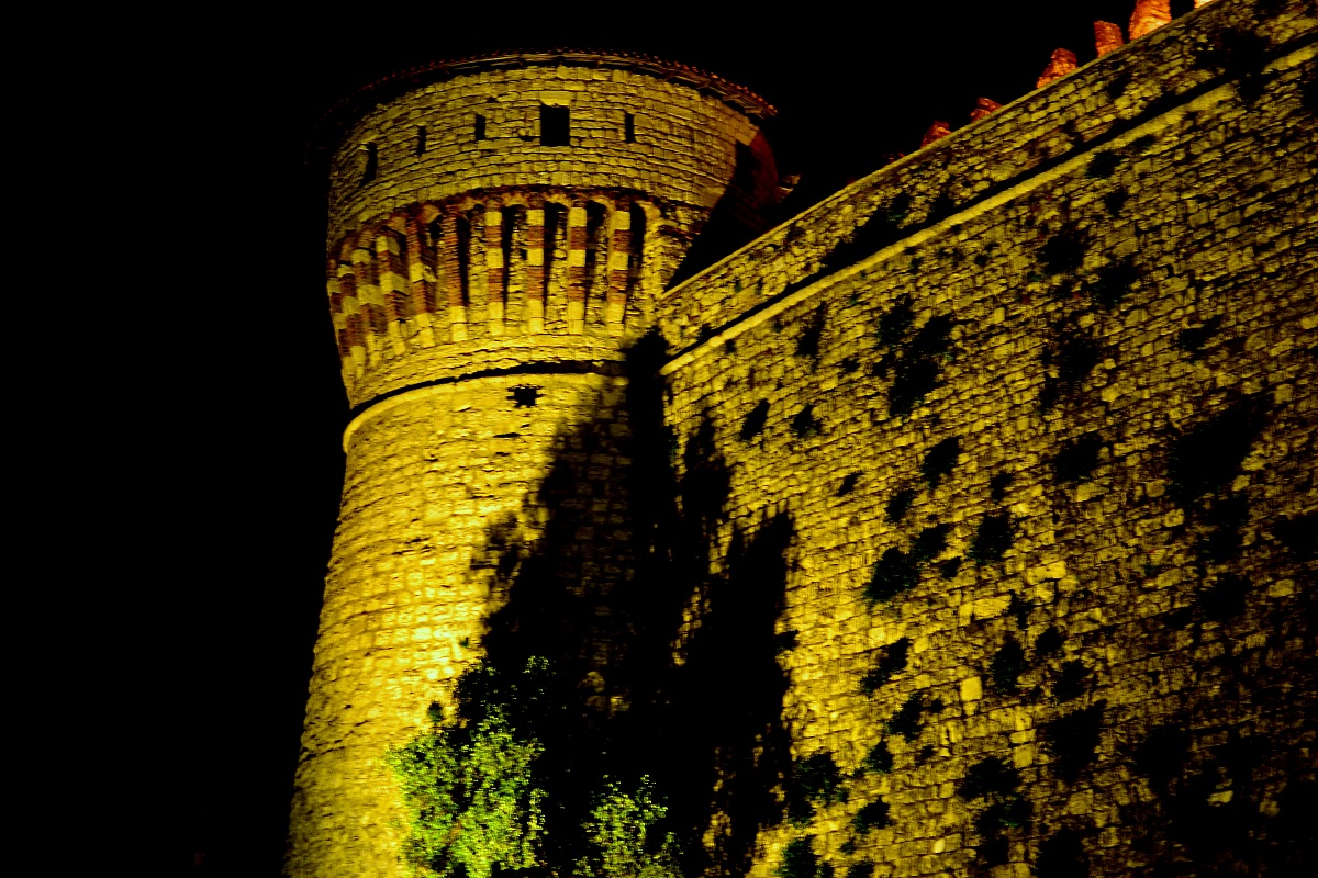 the castle of Brescia