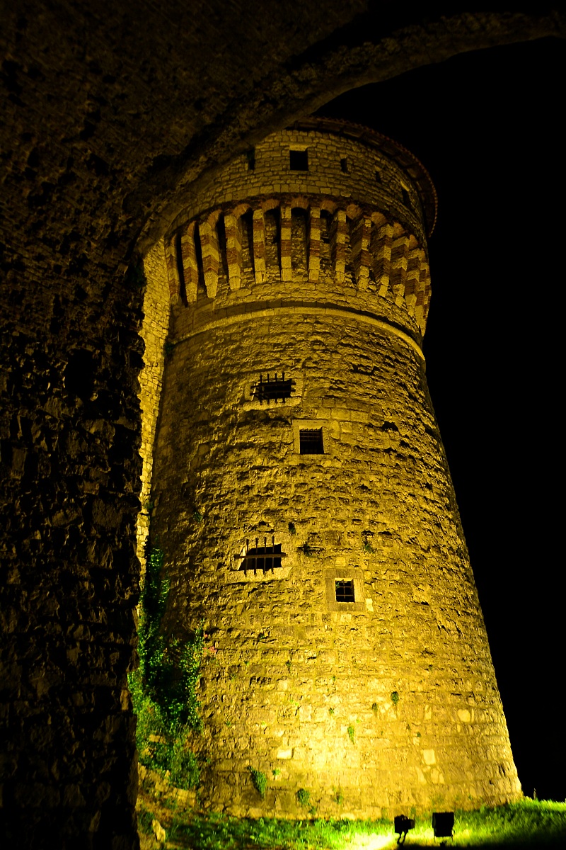 the castle of Brescia