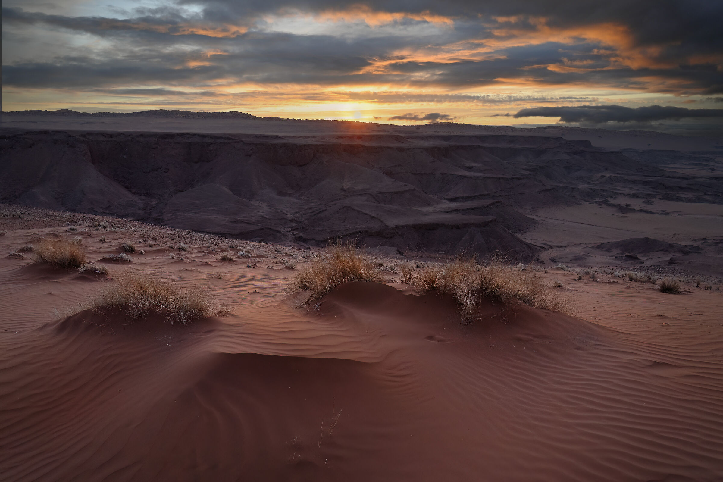 Namib Rand sunset