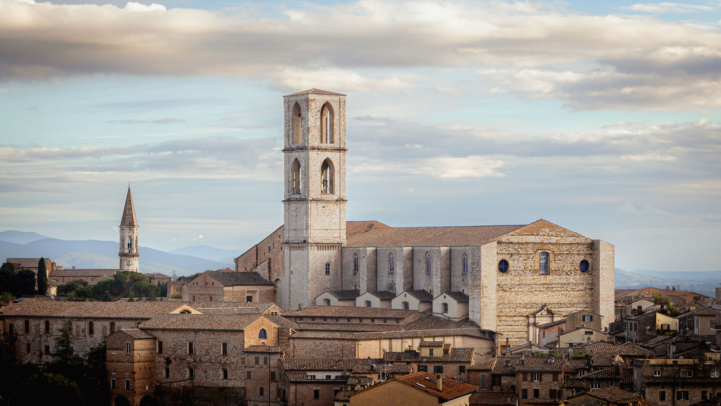 Perugia from the balcony