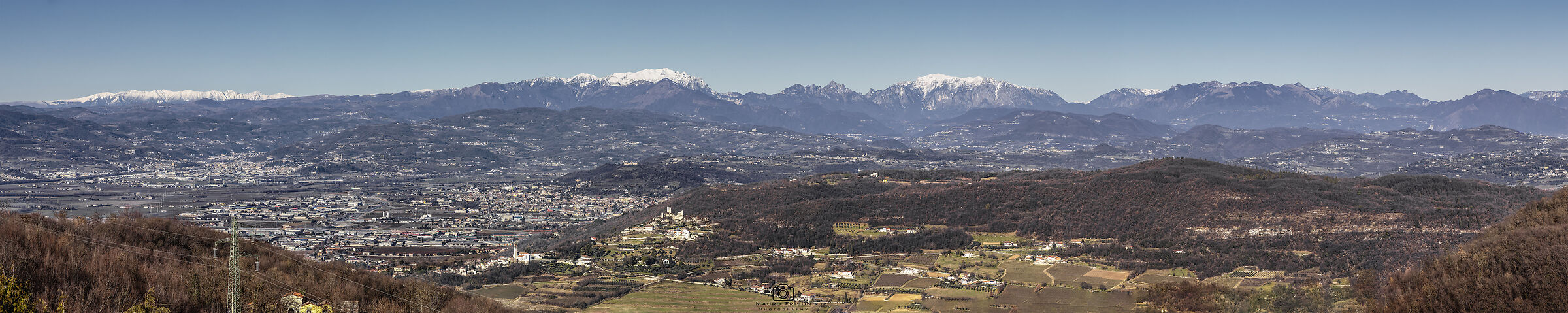 From Mount Baldo to the Asiago plateau