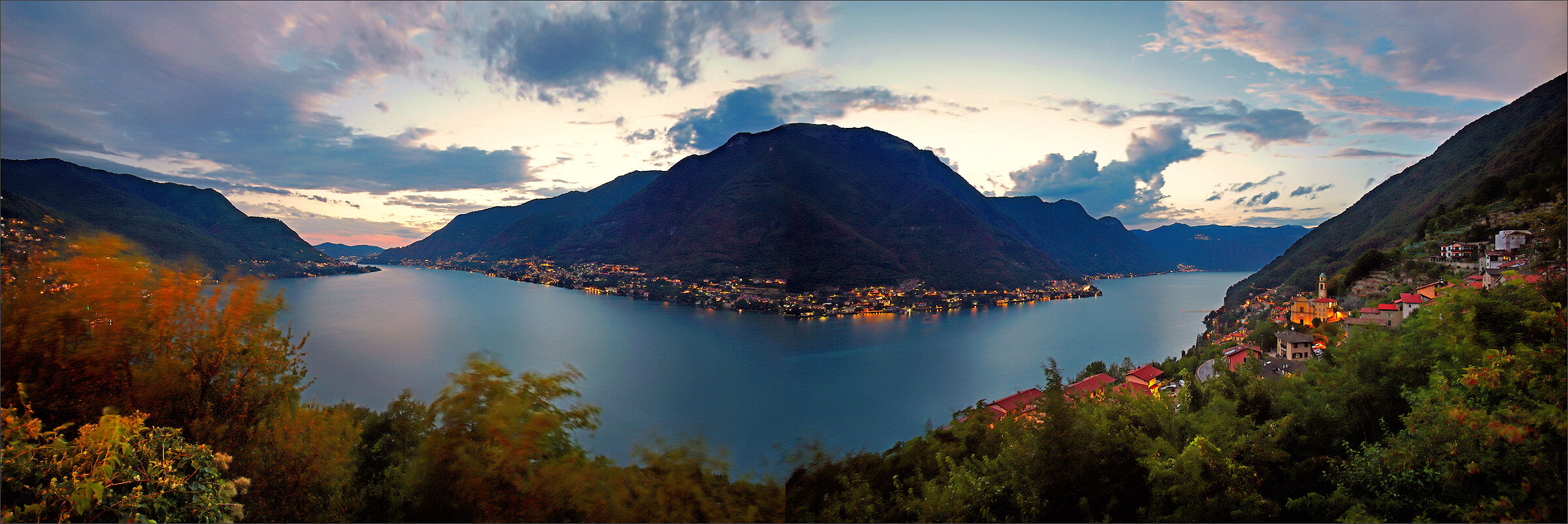 Vista da Pognana Lario (co)