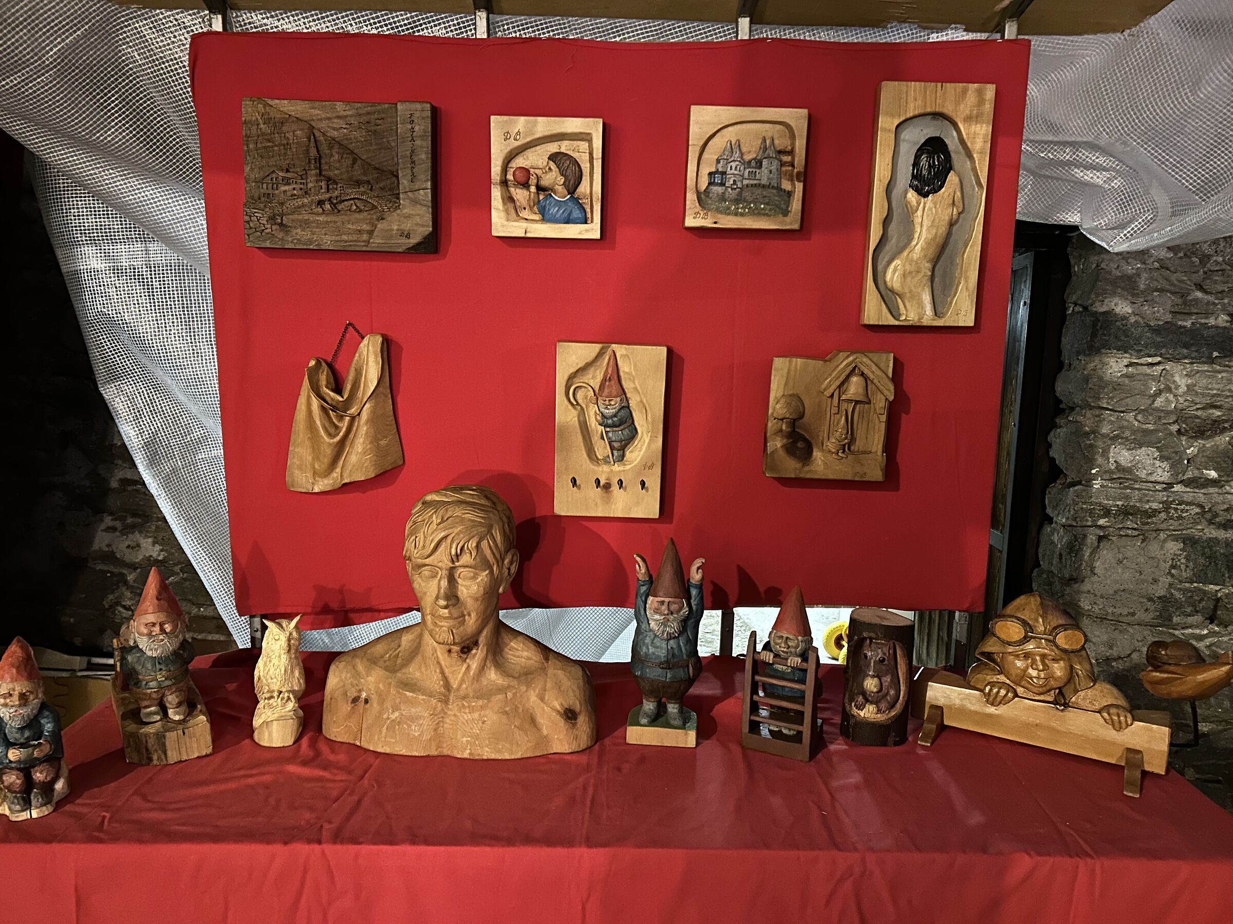 Artisans at the fair