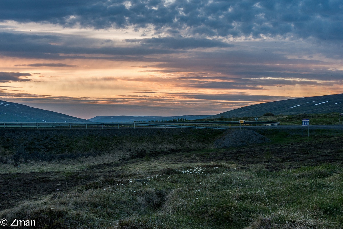 The Road and Sunset