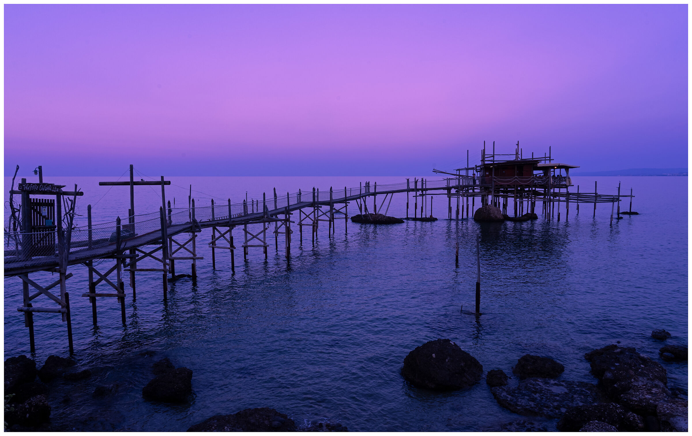 Vasto: coast of the trabocchi