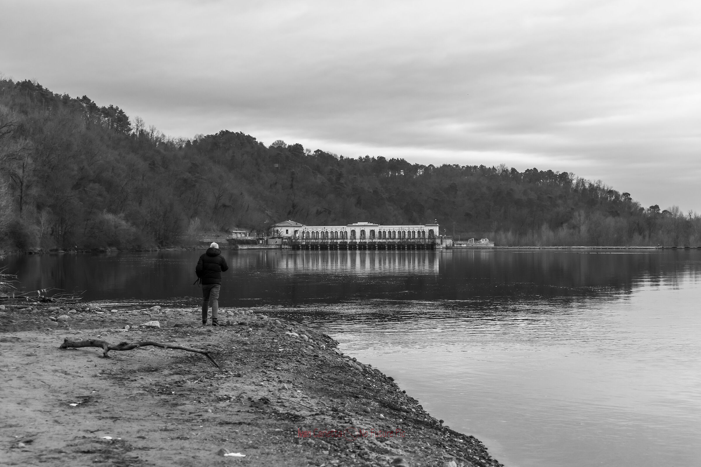 glimpse of the Ticino