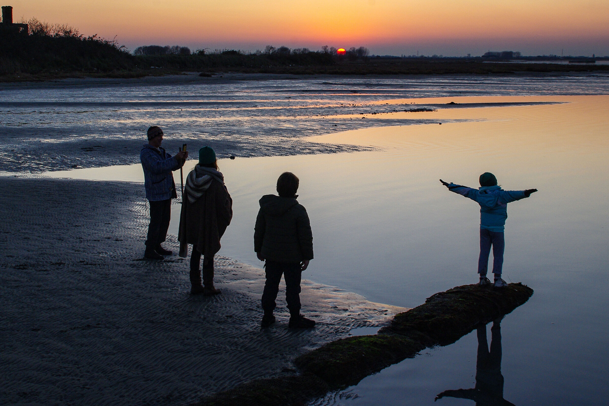 Waiting for the sunset