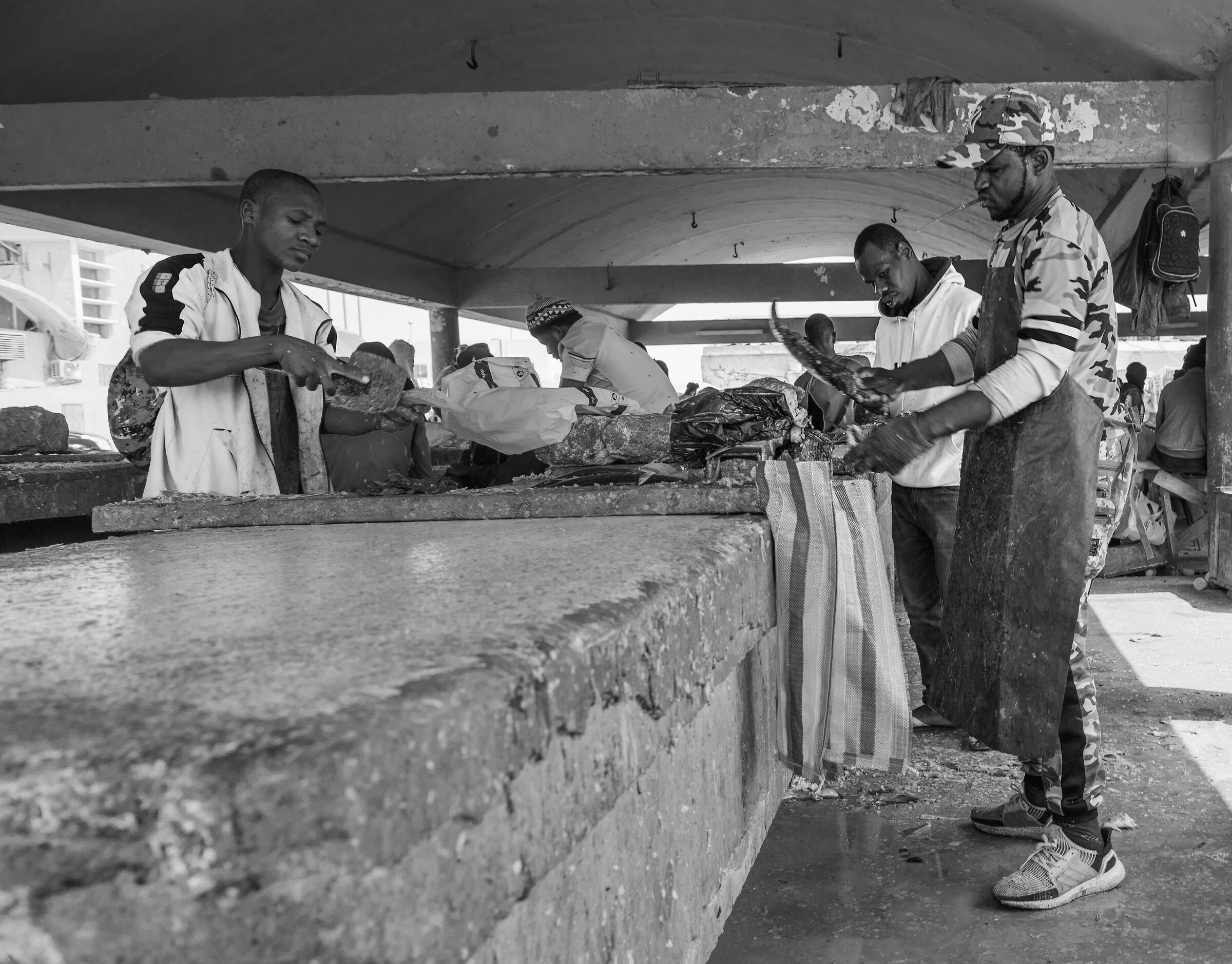 Mercato del pesce di Nouakchott