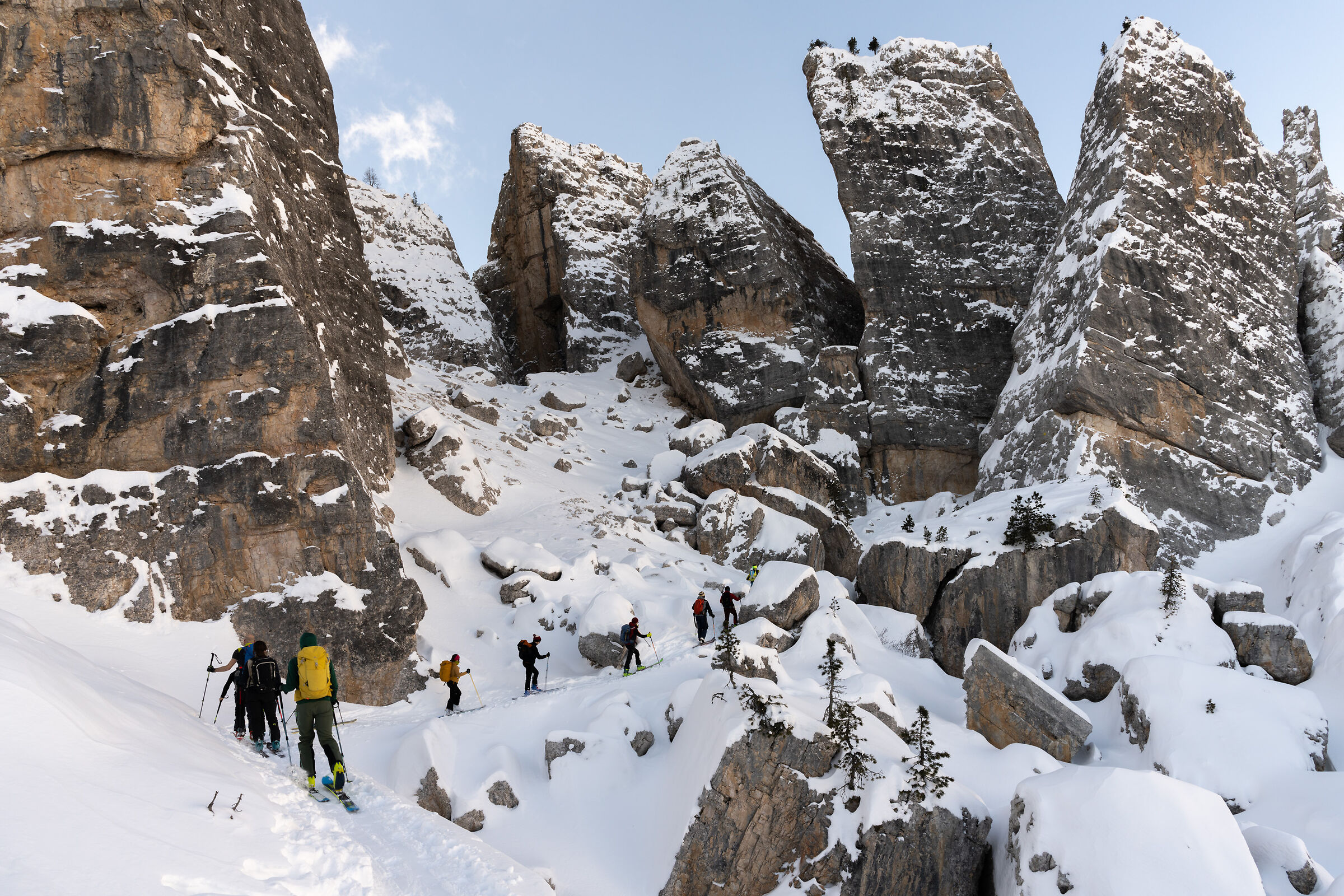 ... tra le cinque Torri ...