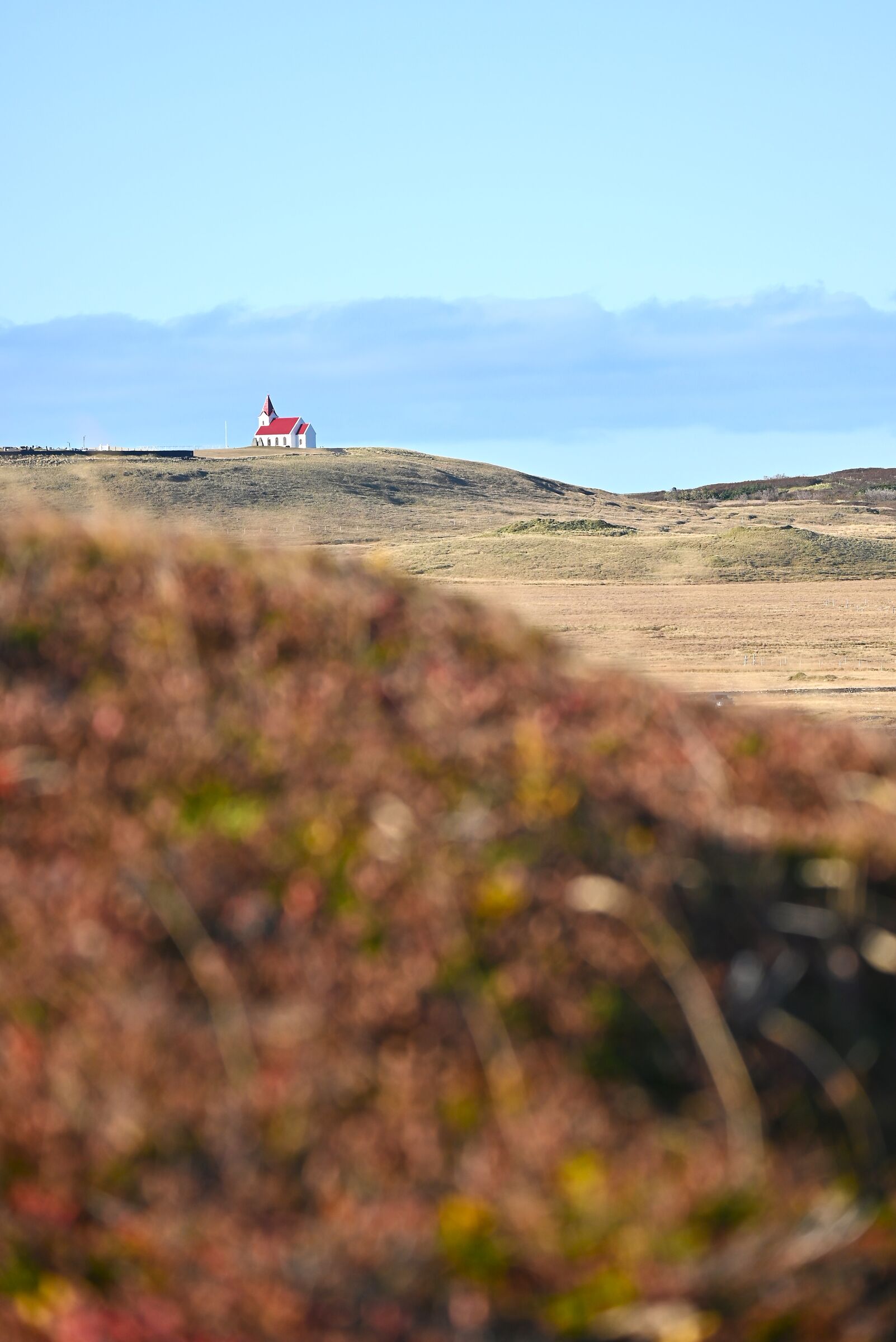 Little church in the meadow
