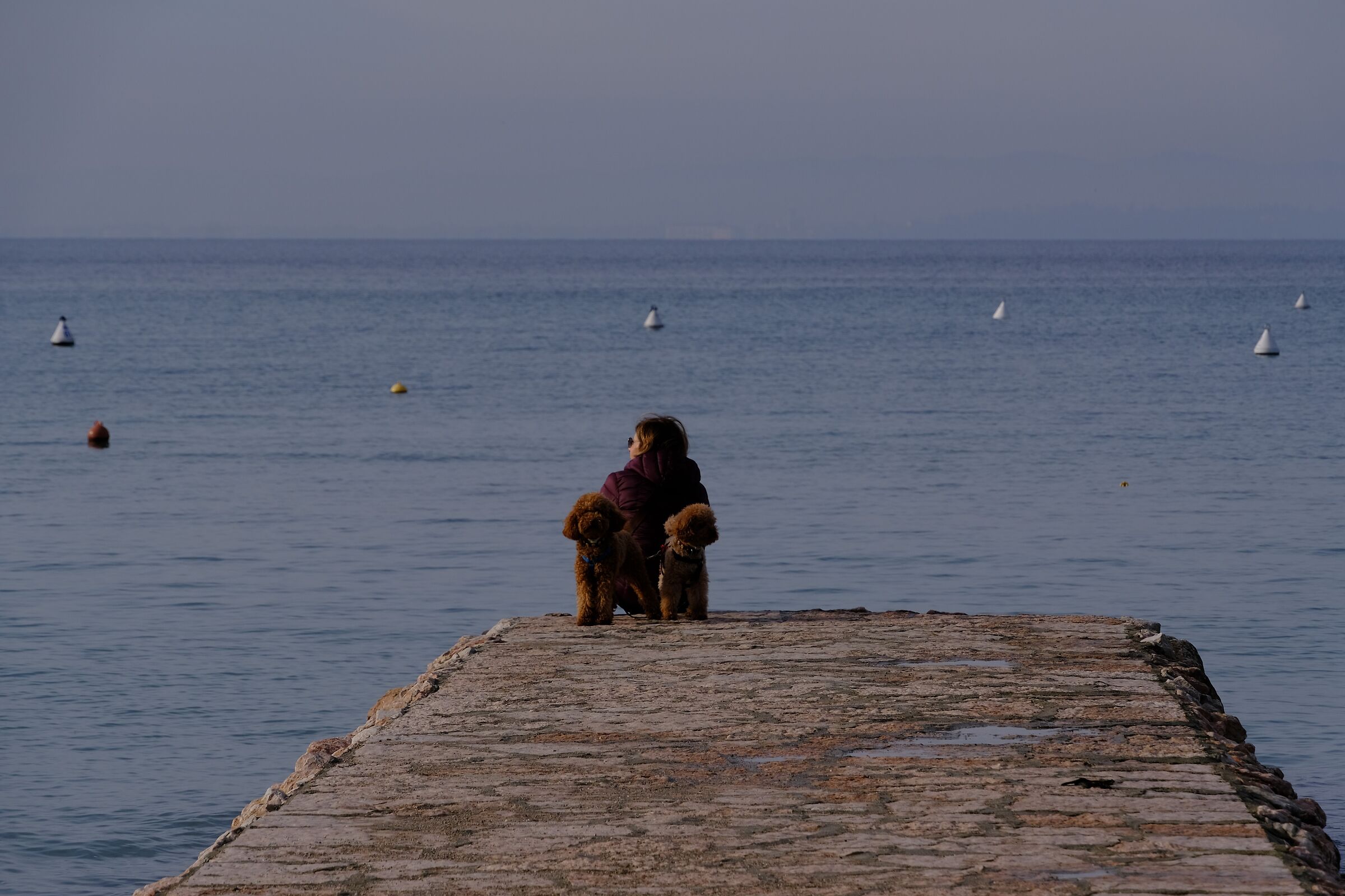 We check our backs!! Lazise