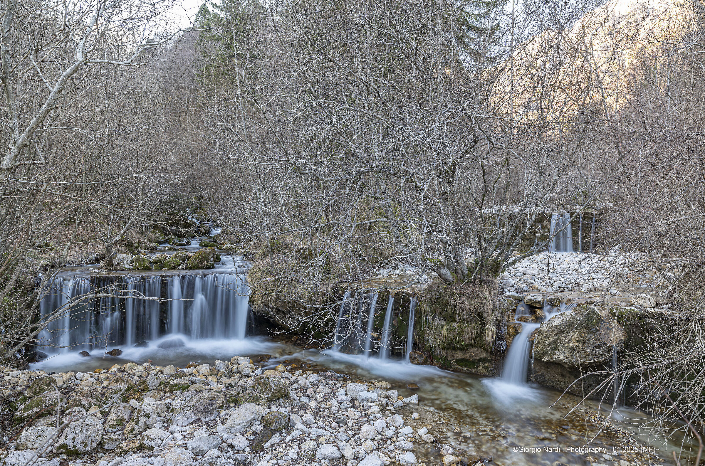 Incrocio di piccoli torrenti delle Prealpi Venete