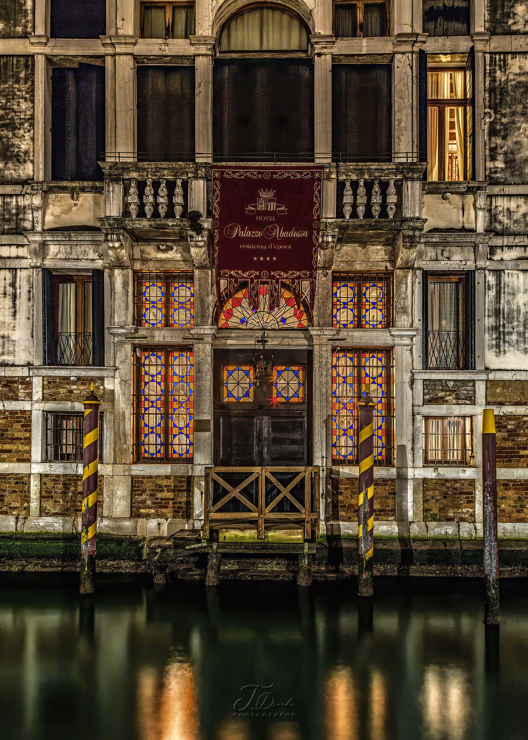 Hotel Palazzo Abadessa, water gate, Cannaregio