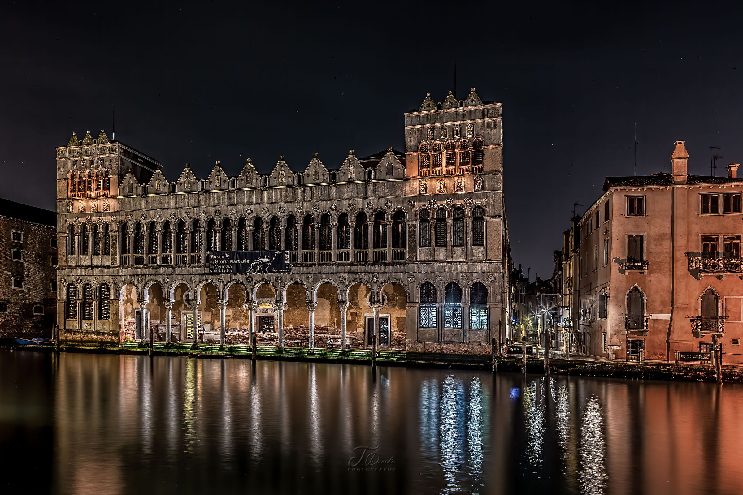 Fontego dei Turchi, home to the Museum of Natural History of...